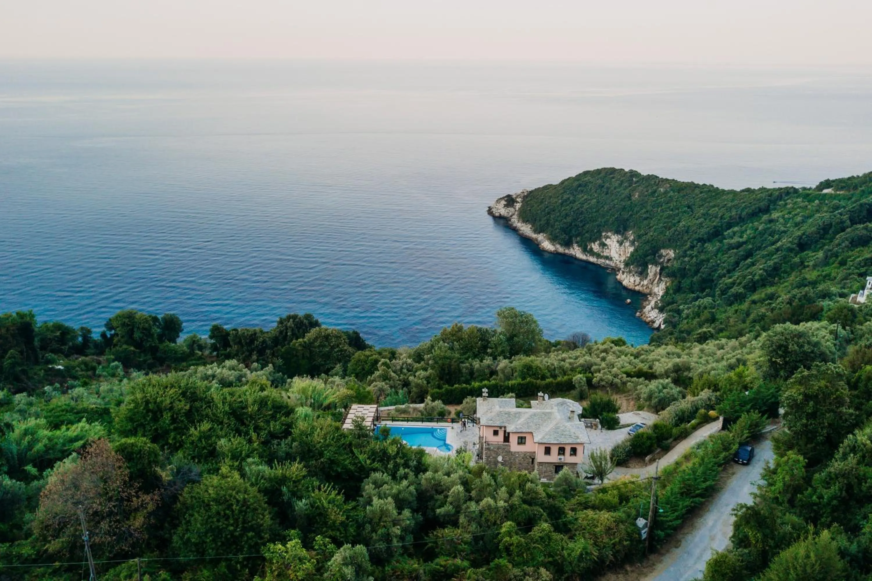 Sea view in Elysian Luxury Villa Pelion
