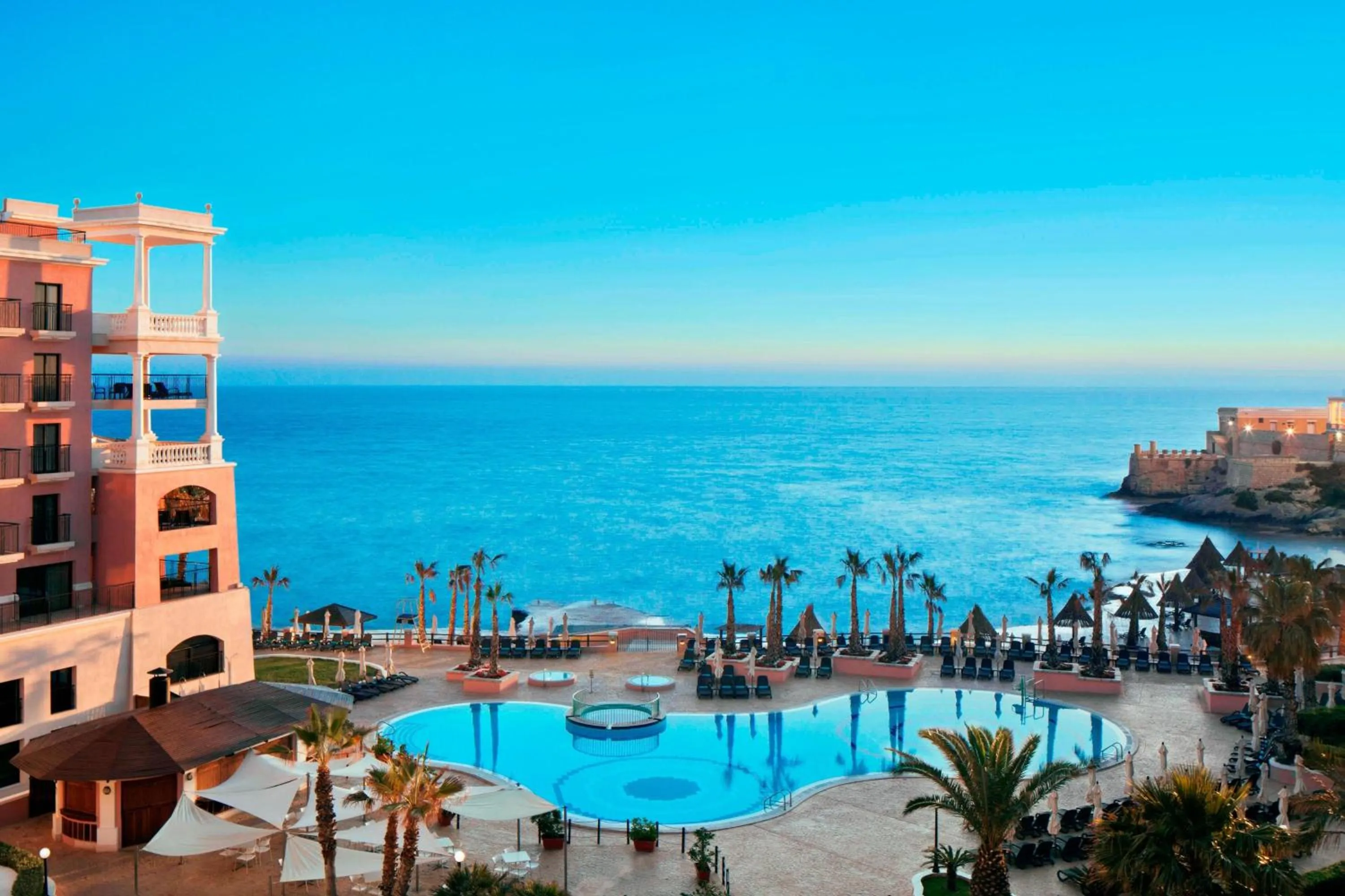 Swimming pool in The Westin Dragonara Resort, Malta