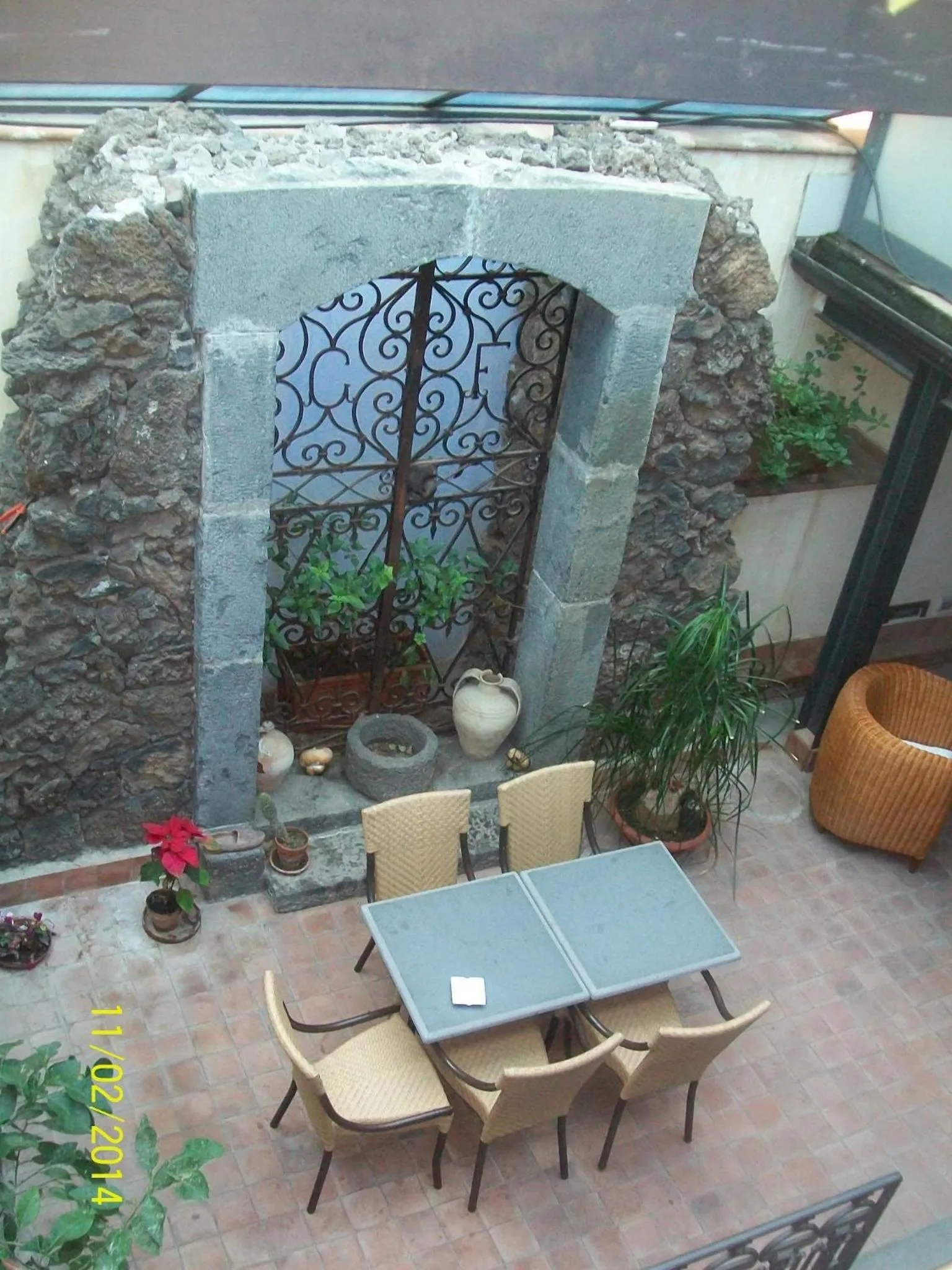 Balcony/Terrace in Rigel Hotel