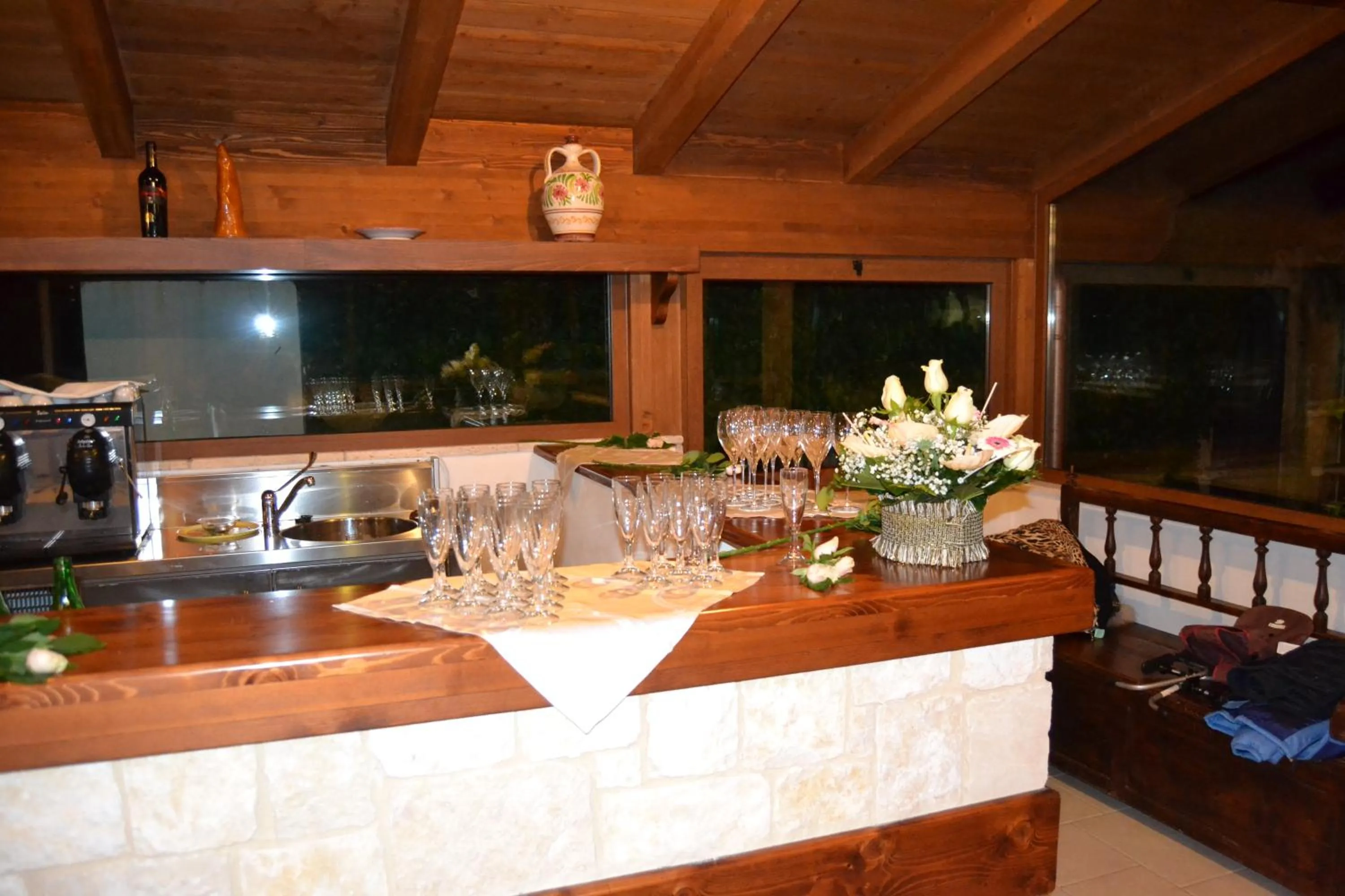 Lounge or bar in Agriturismo Fara del Falco