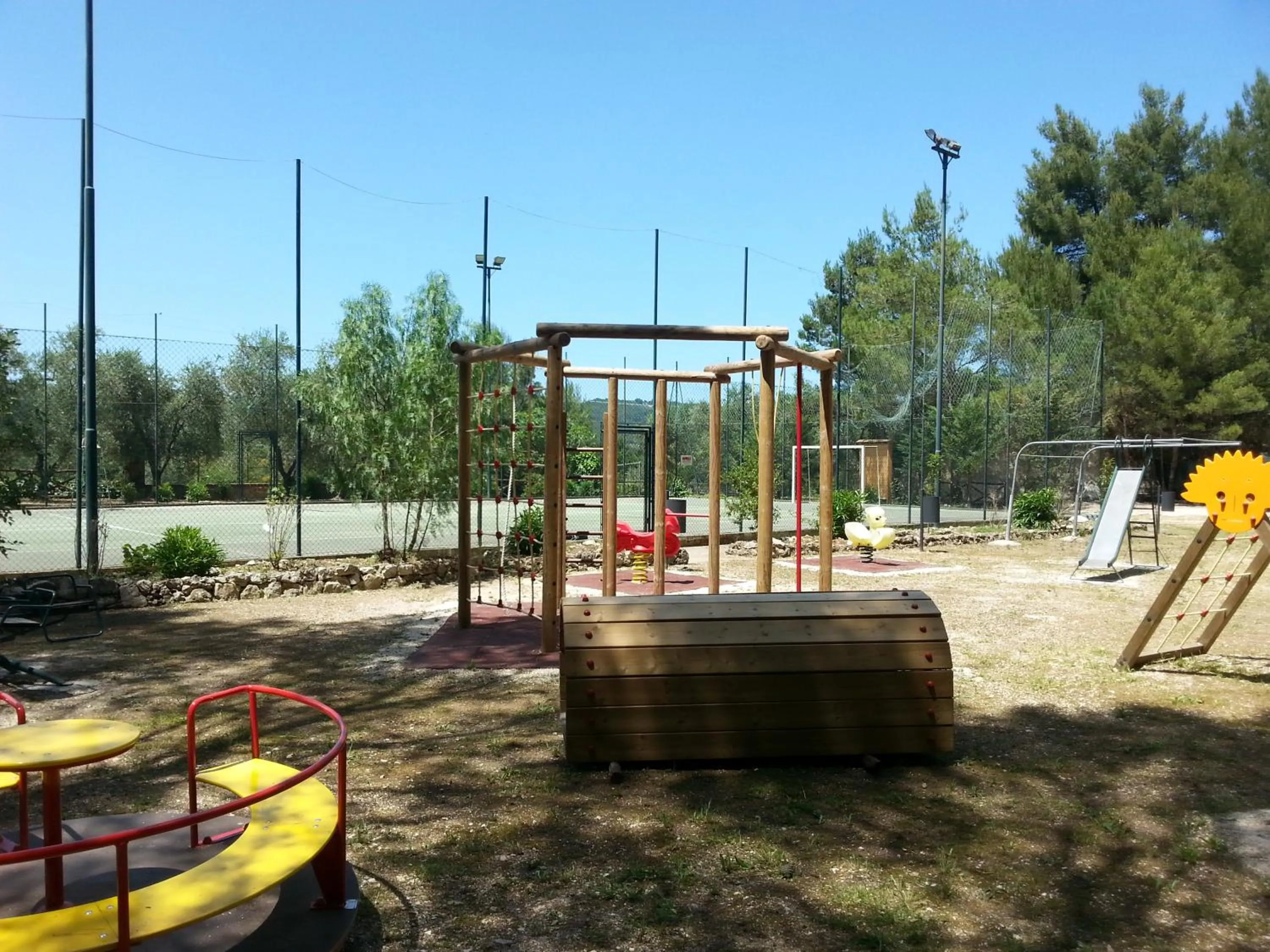 Children play ground in Agriturismo Fara del Falco