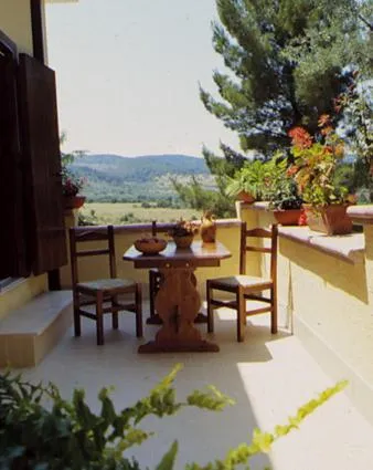 Balcony/Terrace in Agriturismo Fara del Falco