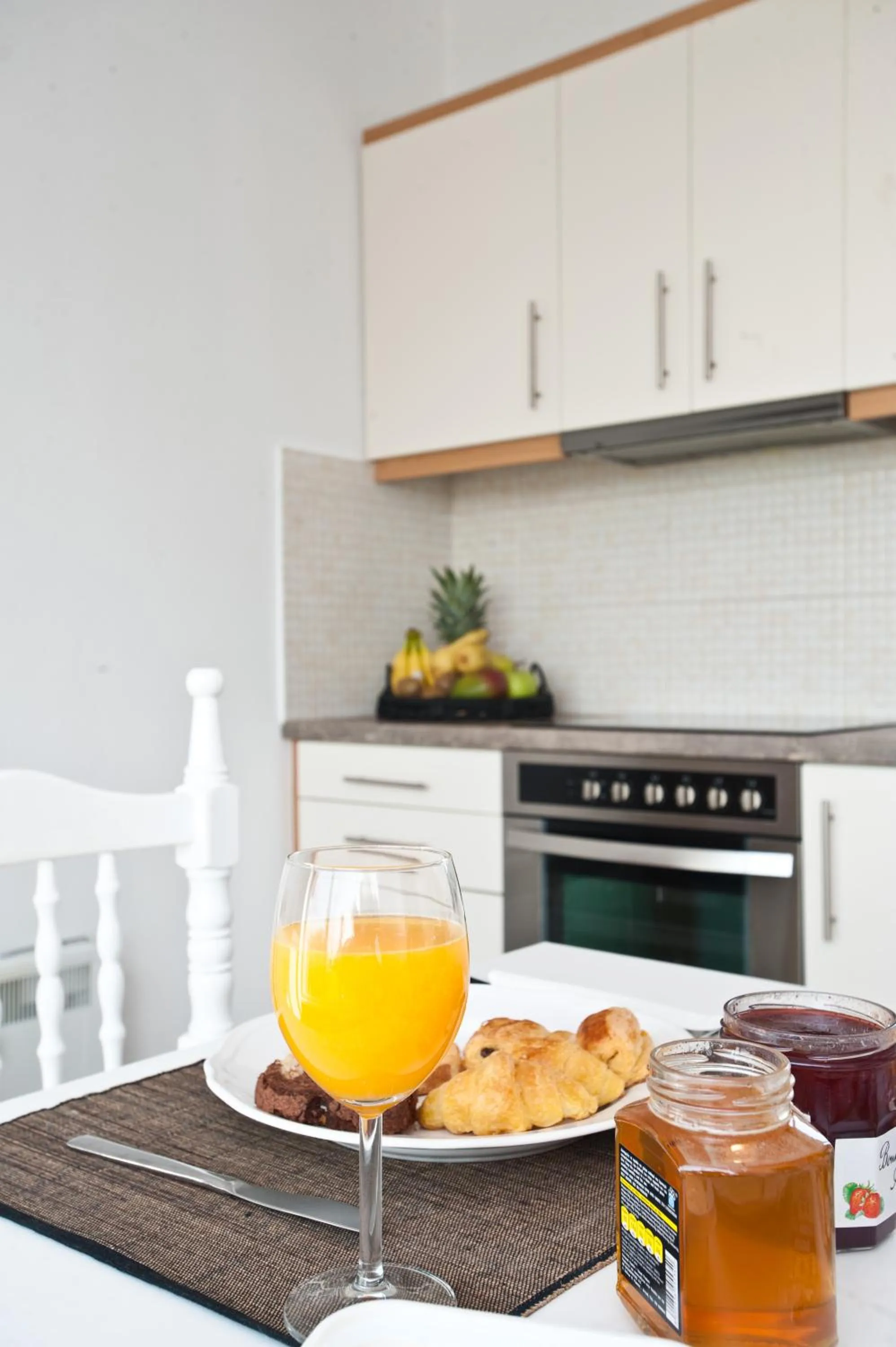 Kitchen or kitchenette in Sea Wind Villas and Suites