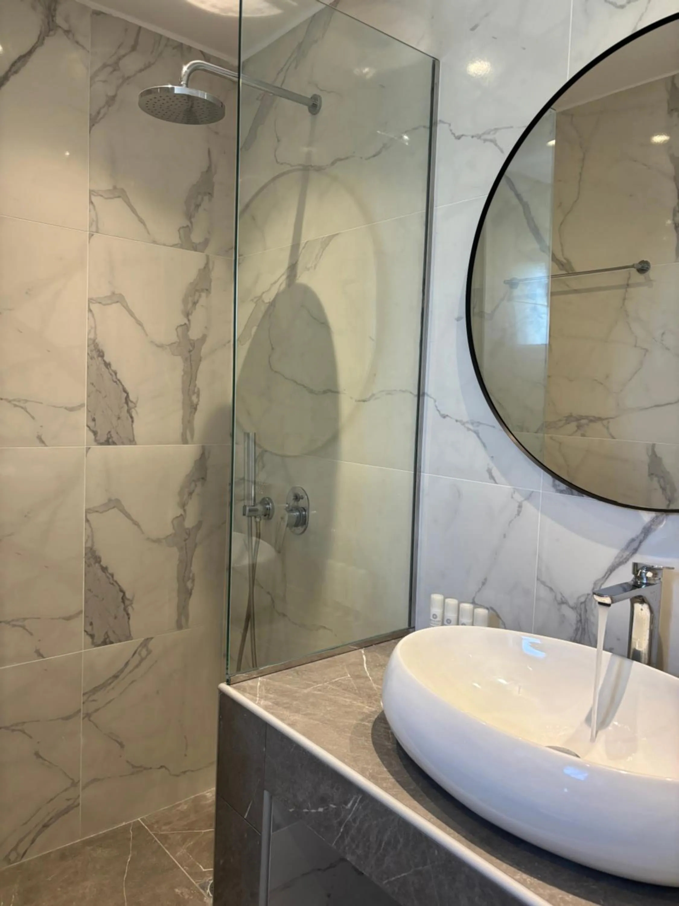 Shower in Sea Wind Villas and Suites