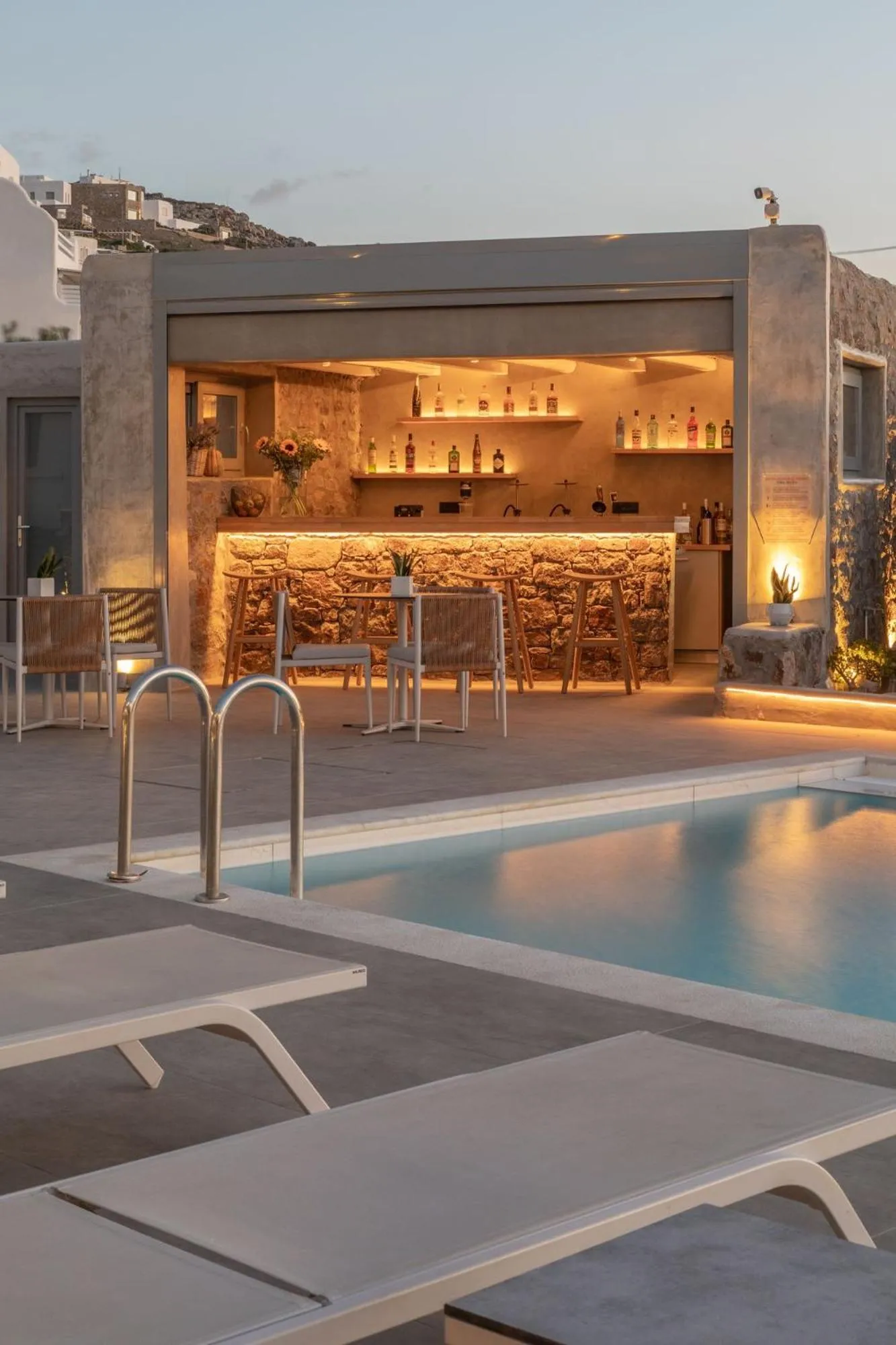 Pool view in Sea Wind Villas and Suites