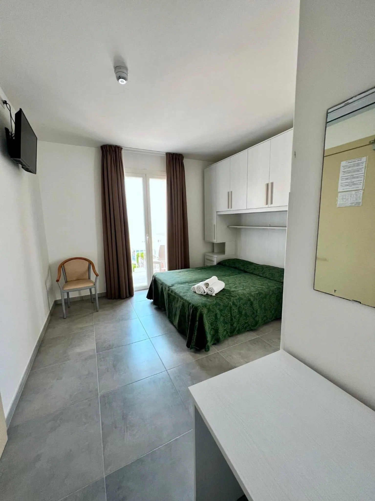 Bed in Hotel Terramare