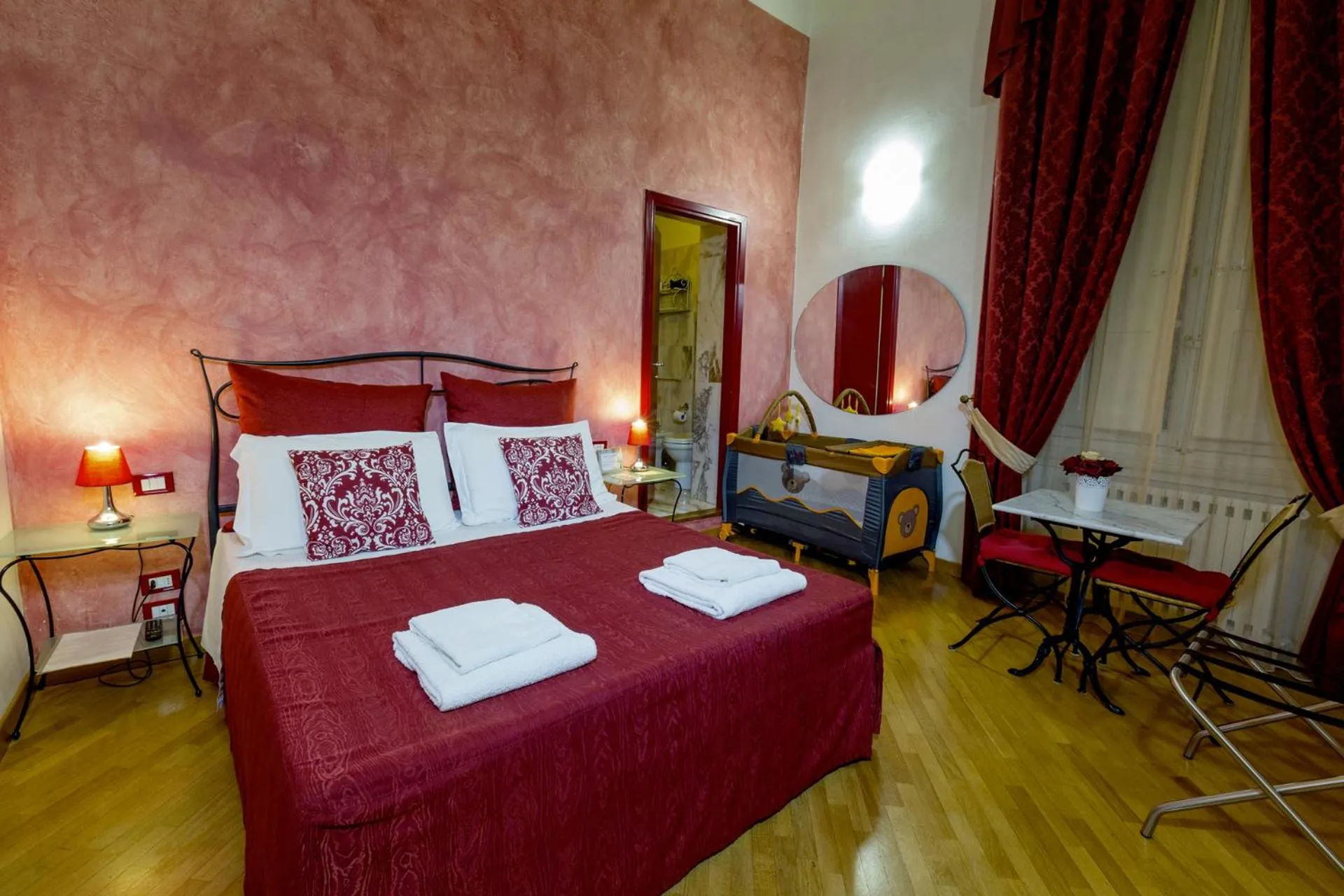 Bathroom, Bed in La Locandiera B&B