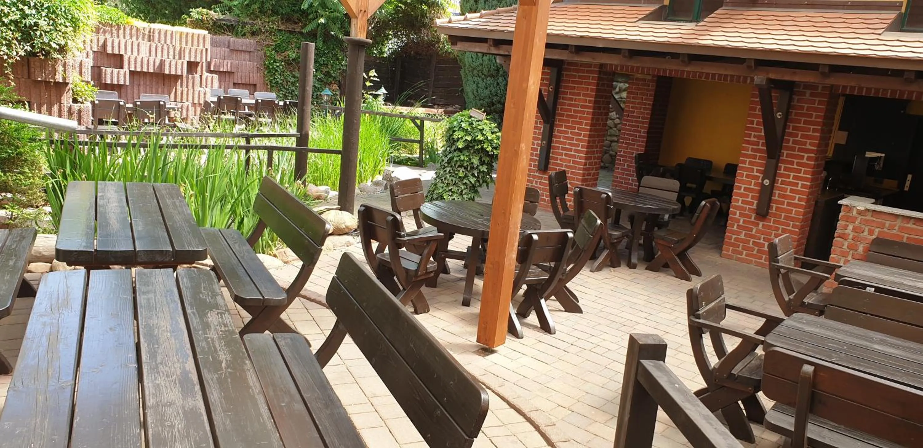 Garden in Pension Alabama