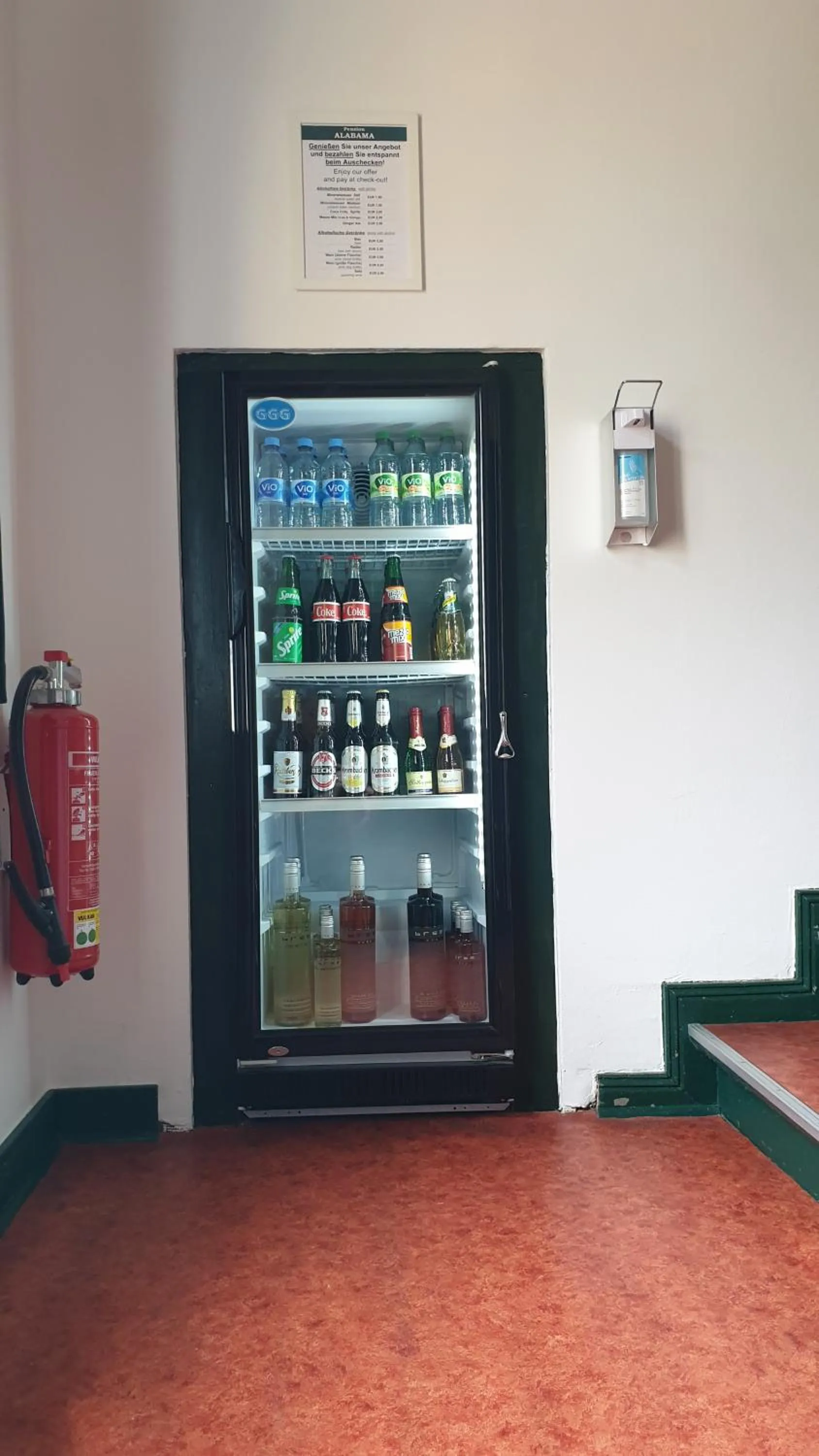 Food and drinks in Pension Alabama