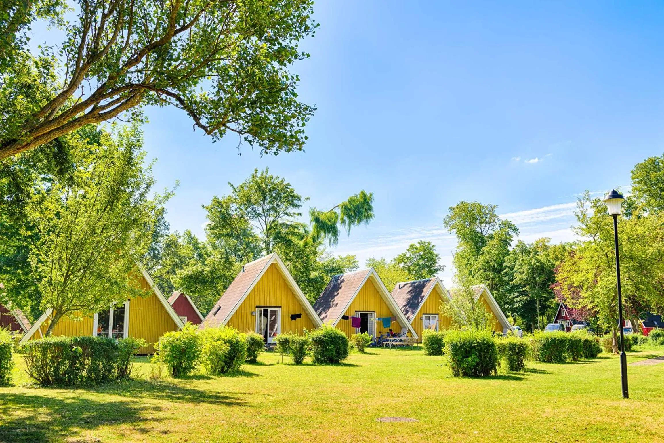 Facade/entrance in Borstahusen Campingresort