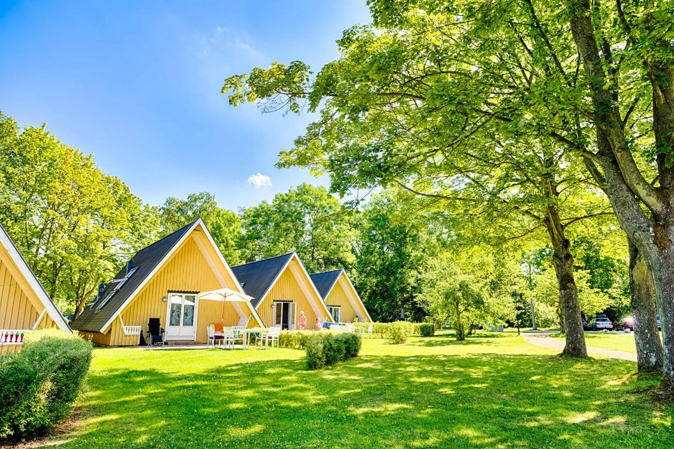 Property building in Borstahusen Campingresort