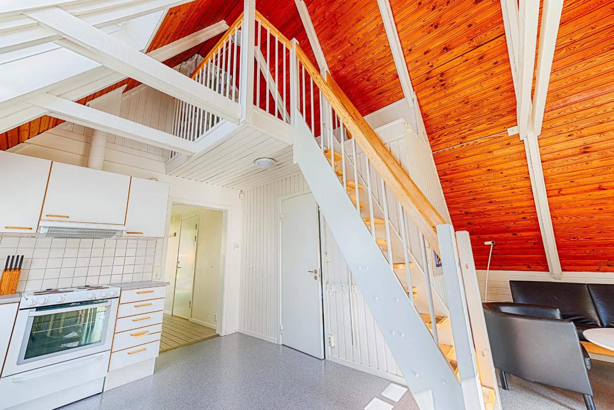 Kitchen or kitchenette in Borstahusen Campingresort