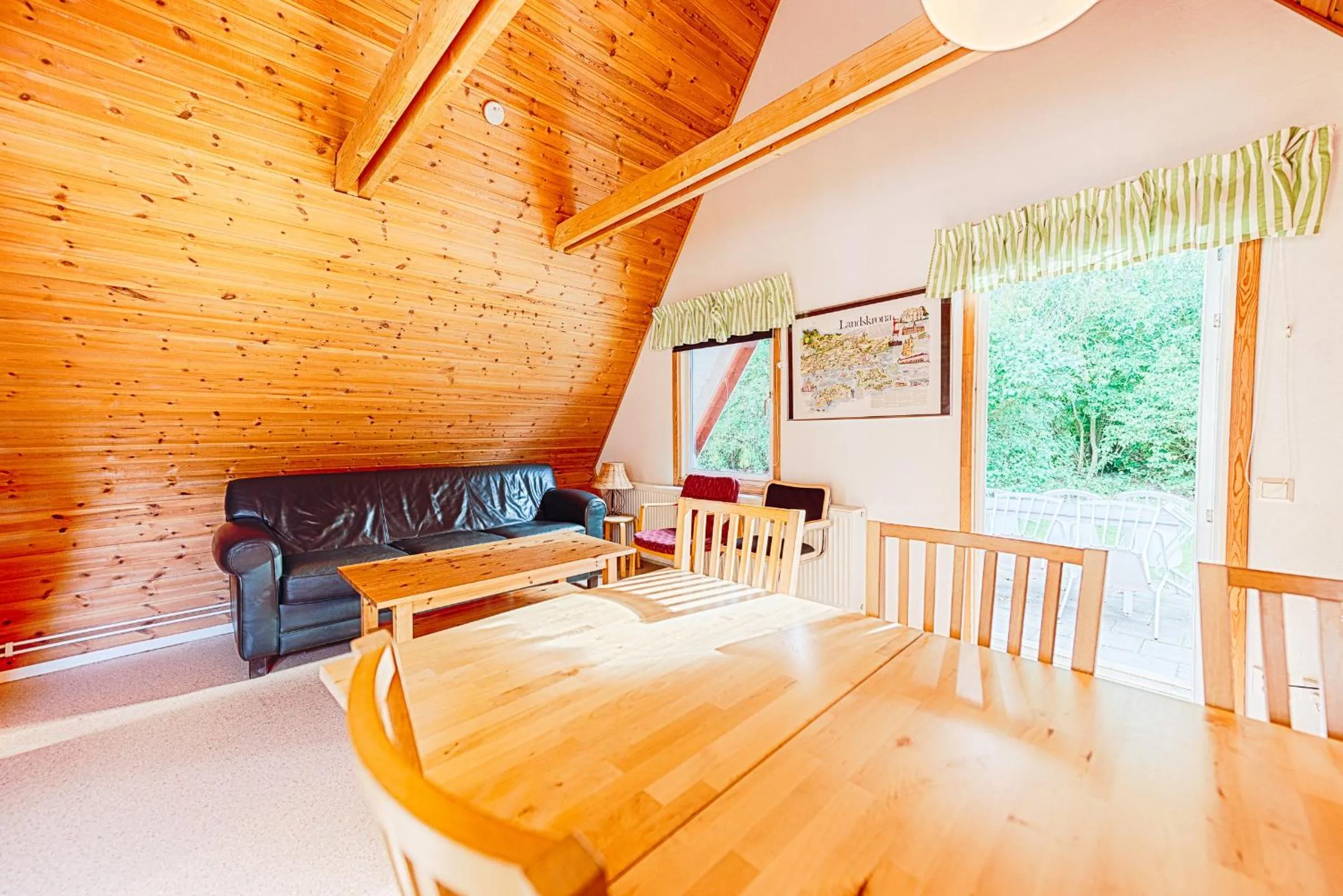 Living room in Borstahusen Campingresort