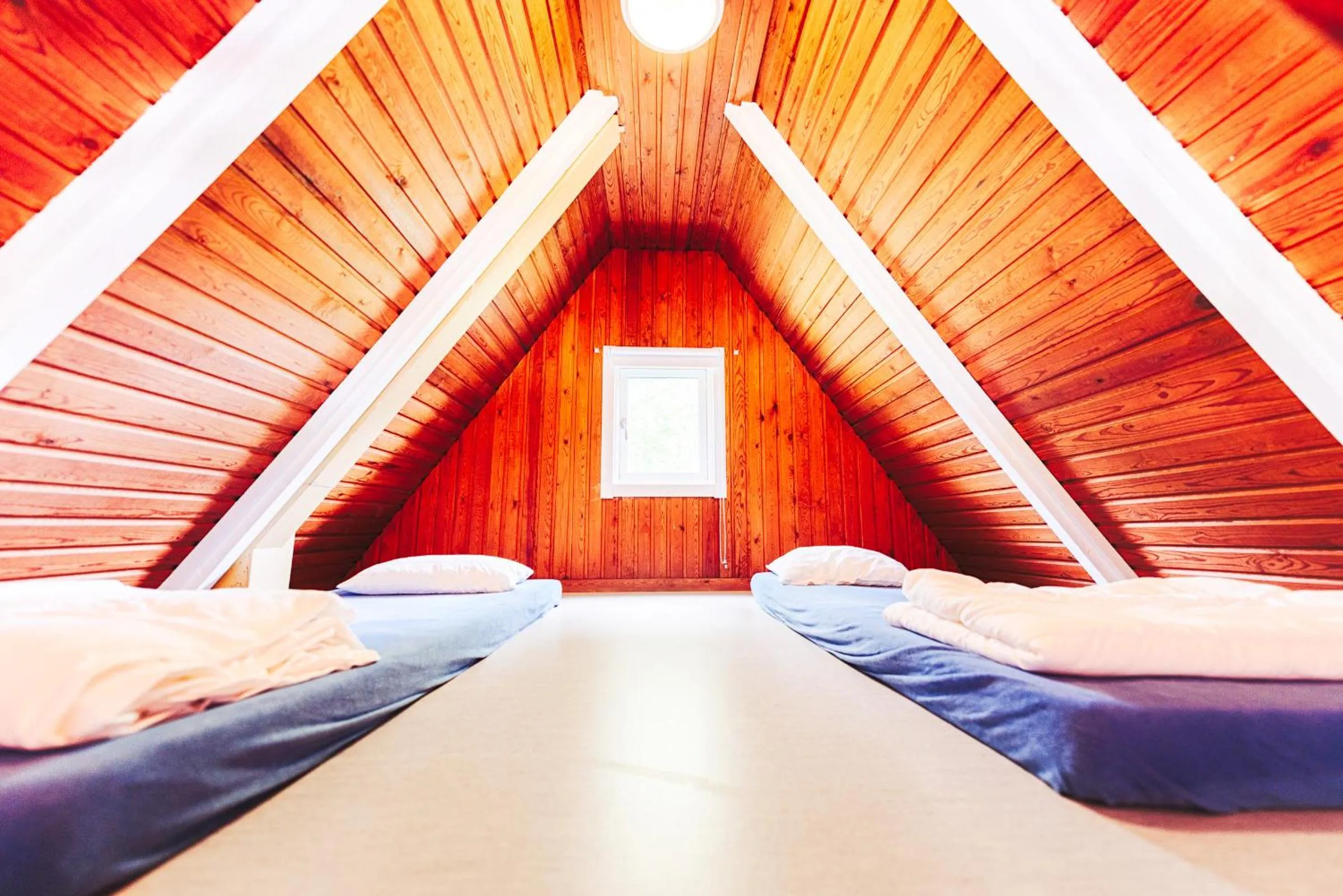 Bedroom, Bed in Borstahusen Campingresort