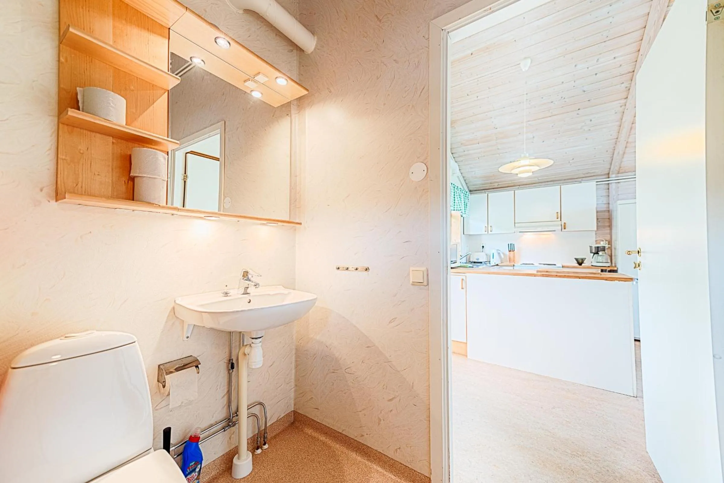 Toilet in Borstahusen Campingresort