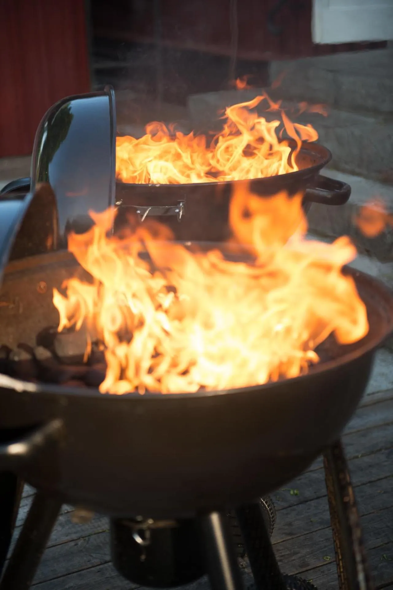 BBQ facilities in Borstahusen Campingresort