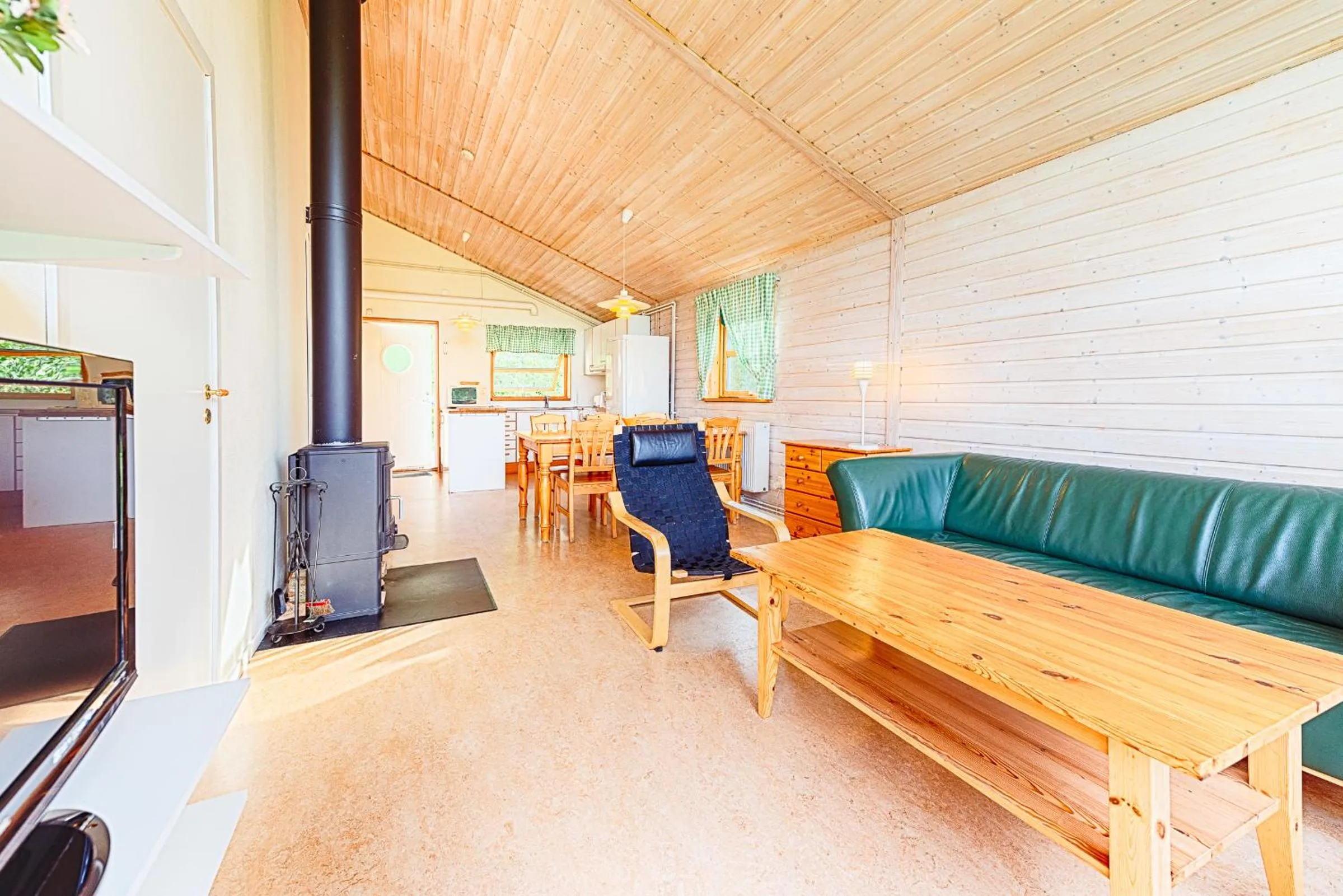 Living room in Borstahusen Campingresort