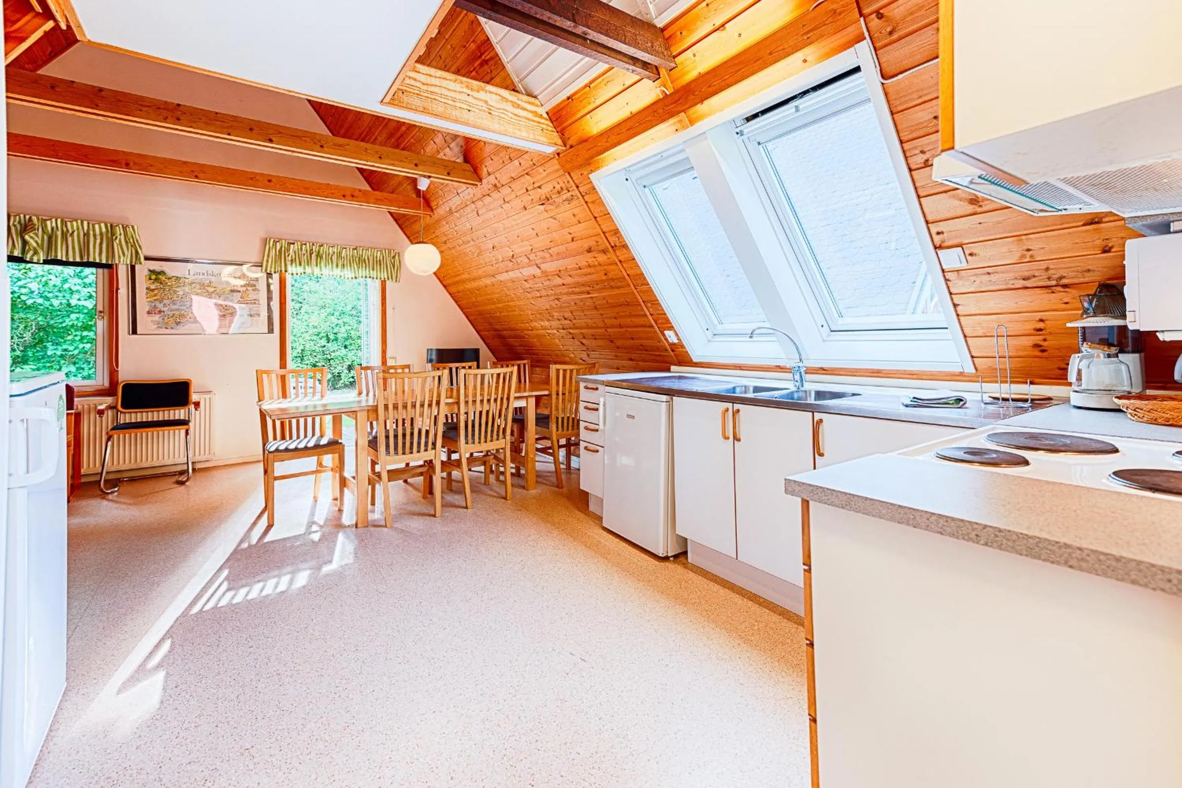 Kitchen or kitchenette in Borstahusen Campingresort