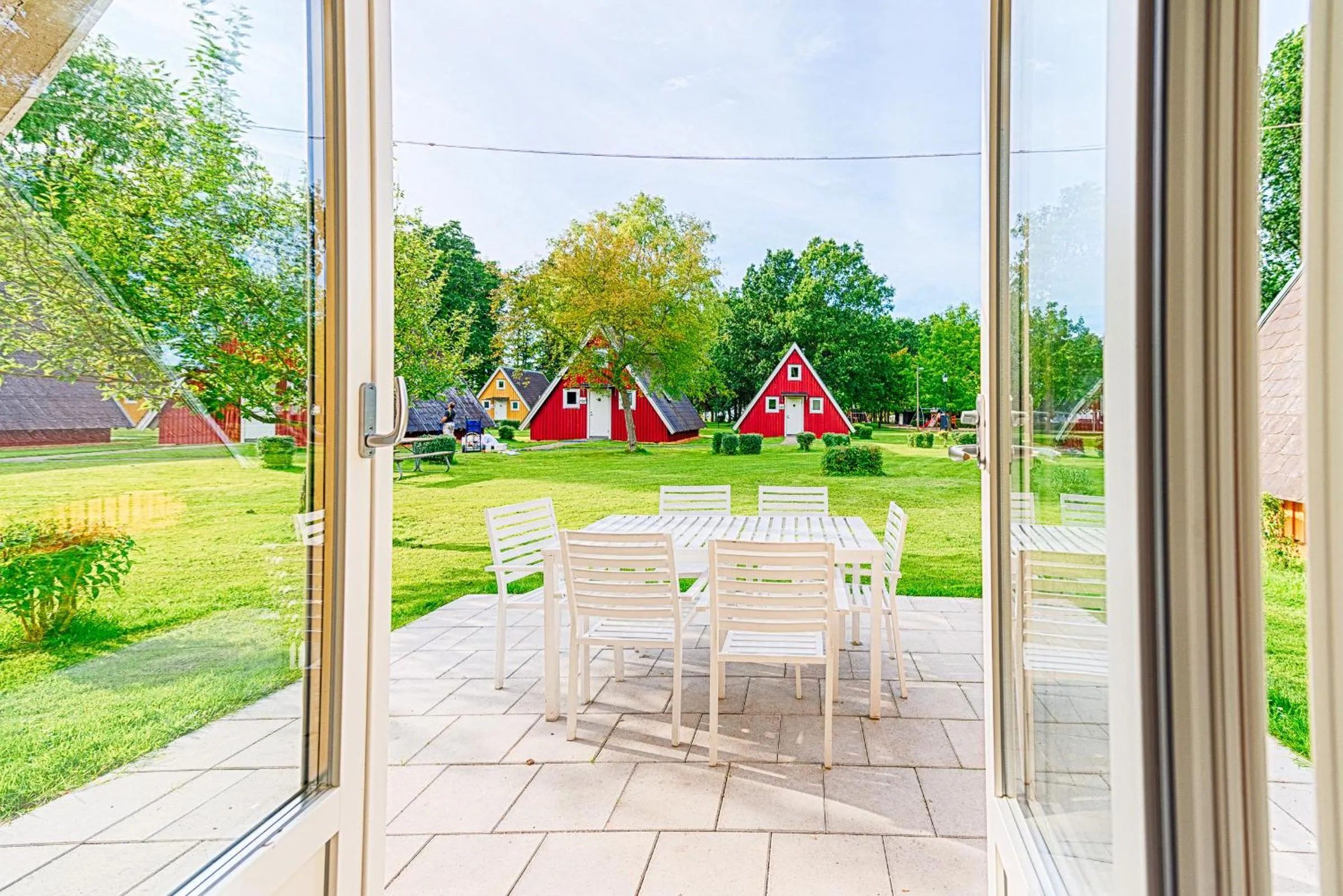 Garden in Borstahusen Campingresort