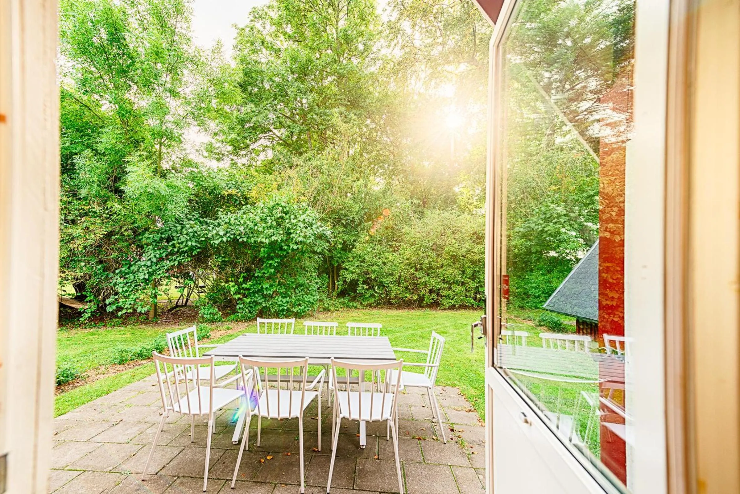 Garden in Borstahusen Campingresort