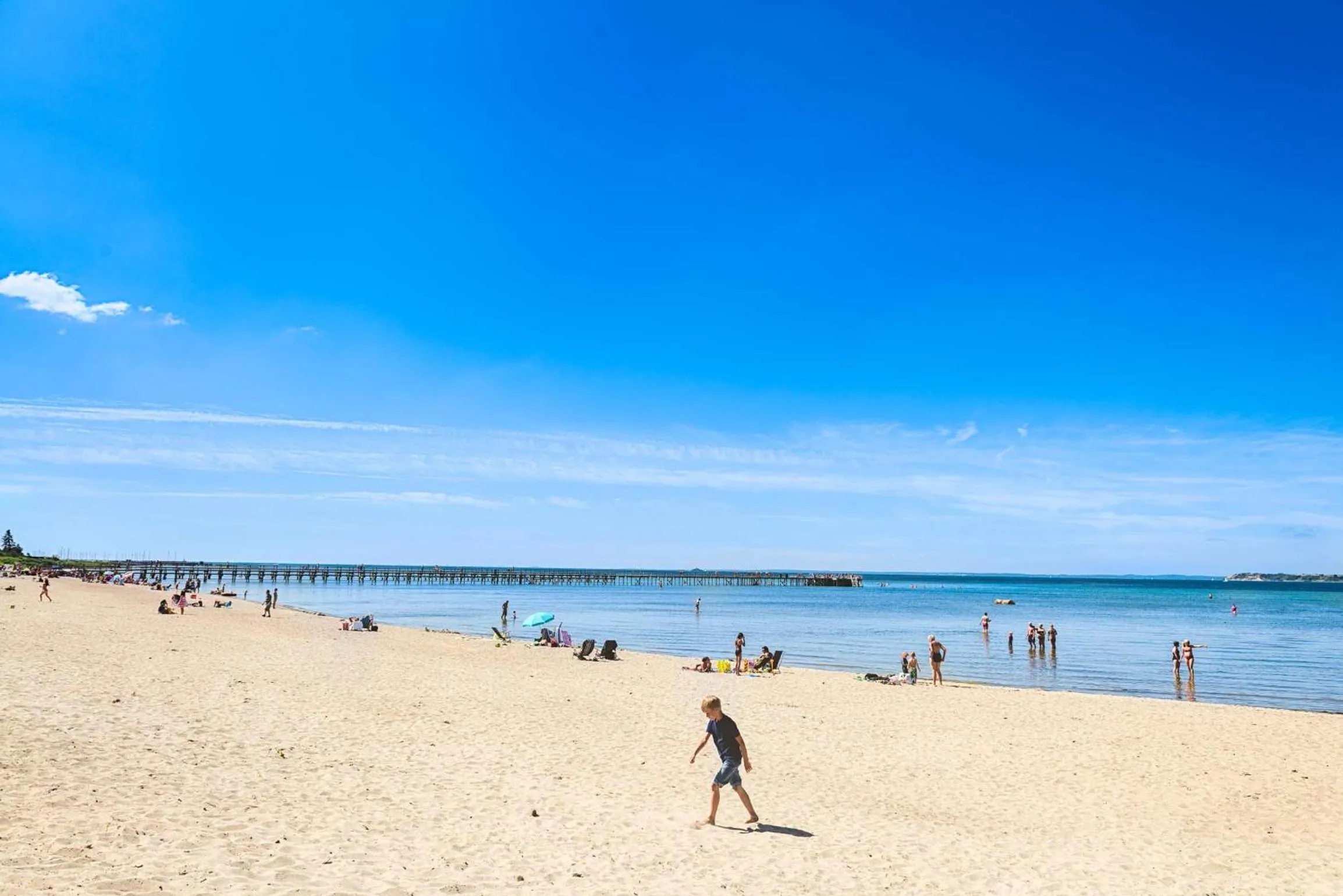 Beach in Borstahusen Campingresort