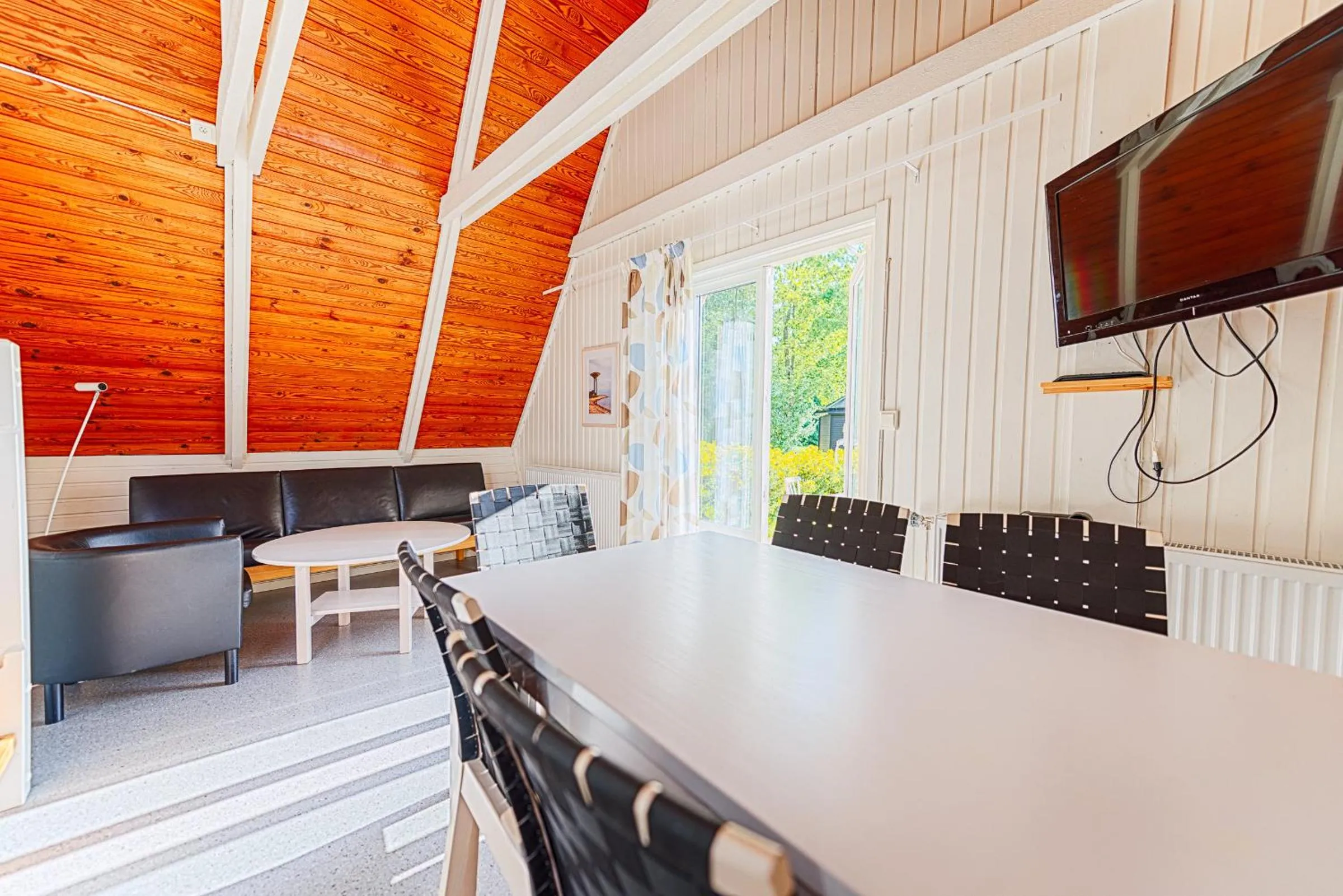 Living room in Borstahusen Campingresort