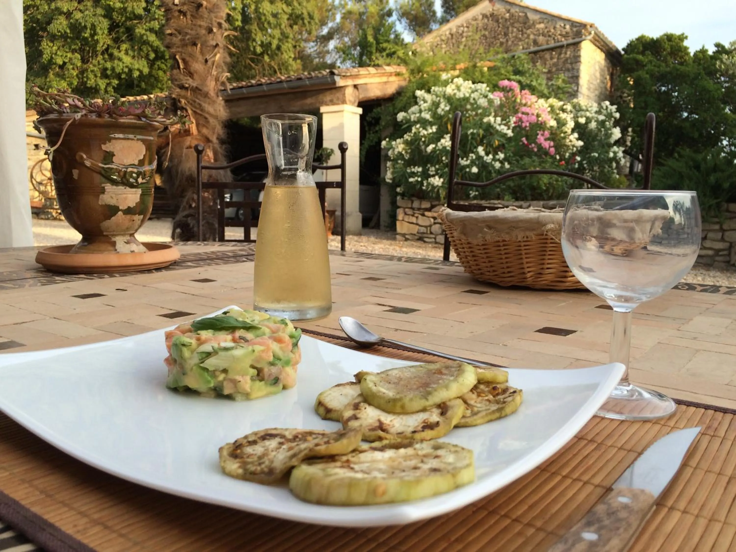 Food close-up in Le Coing des Vignes