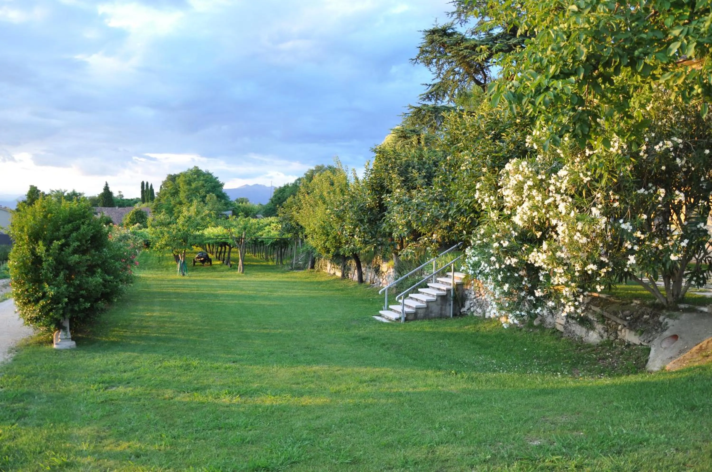 Garden in Relais des Roches
