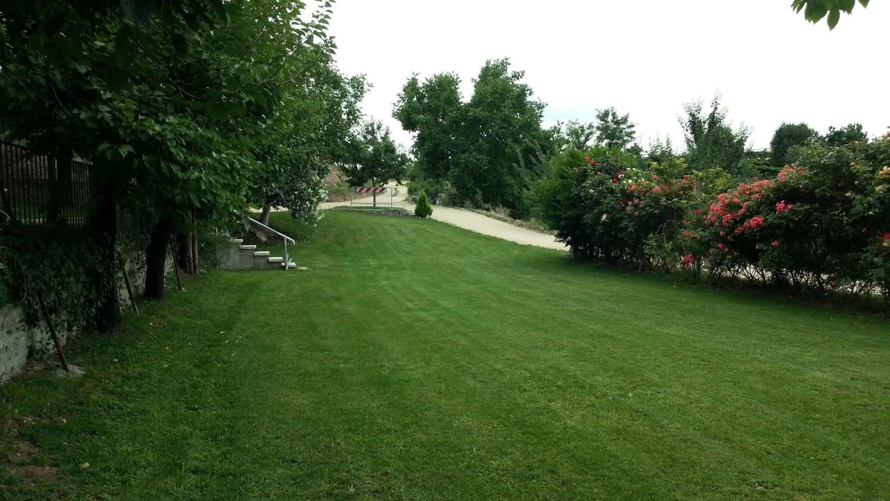 Garden in Relais des Roches