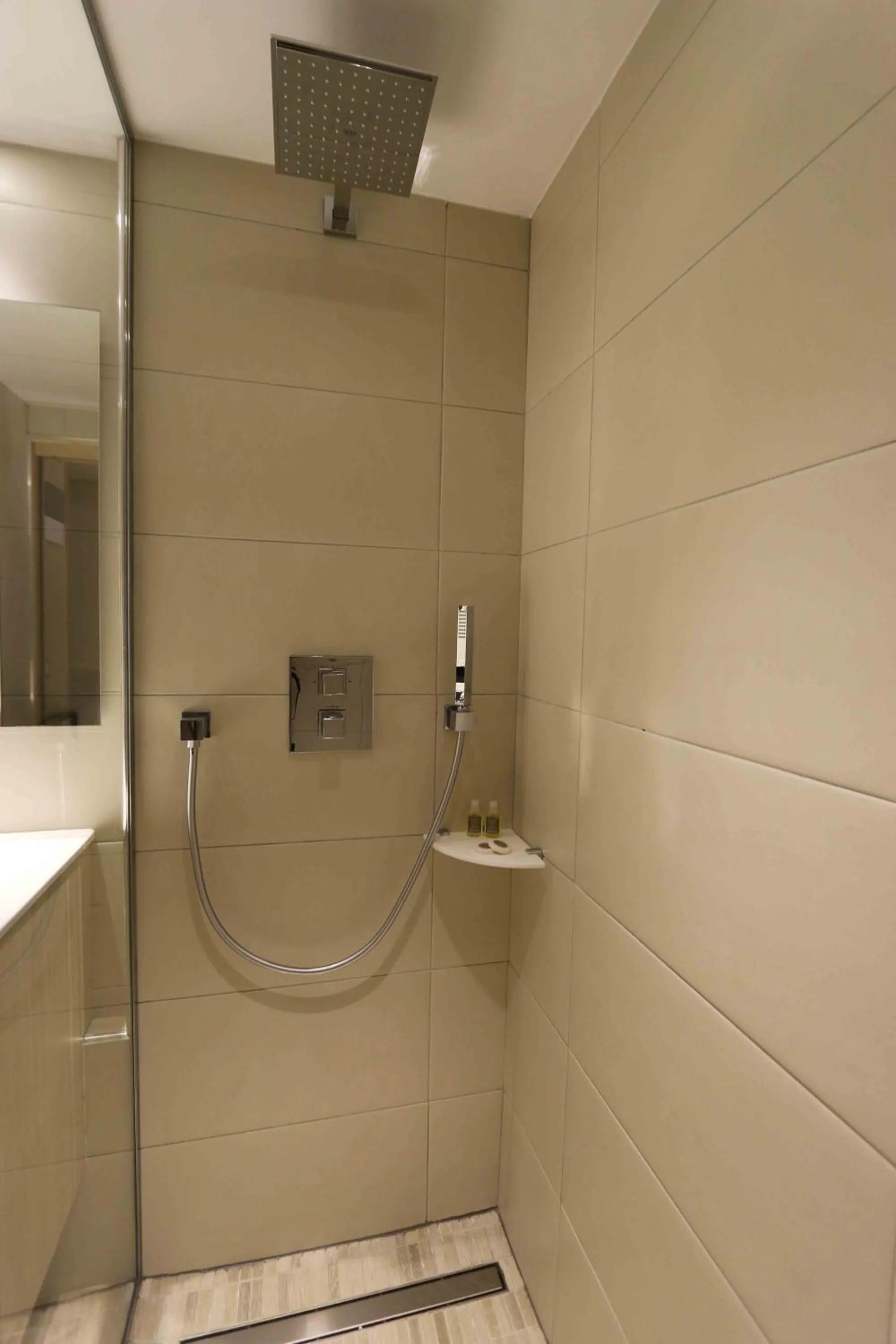 Shower in Hotel Edelweiss