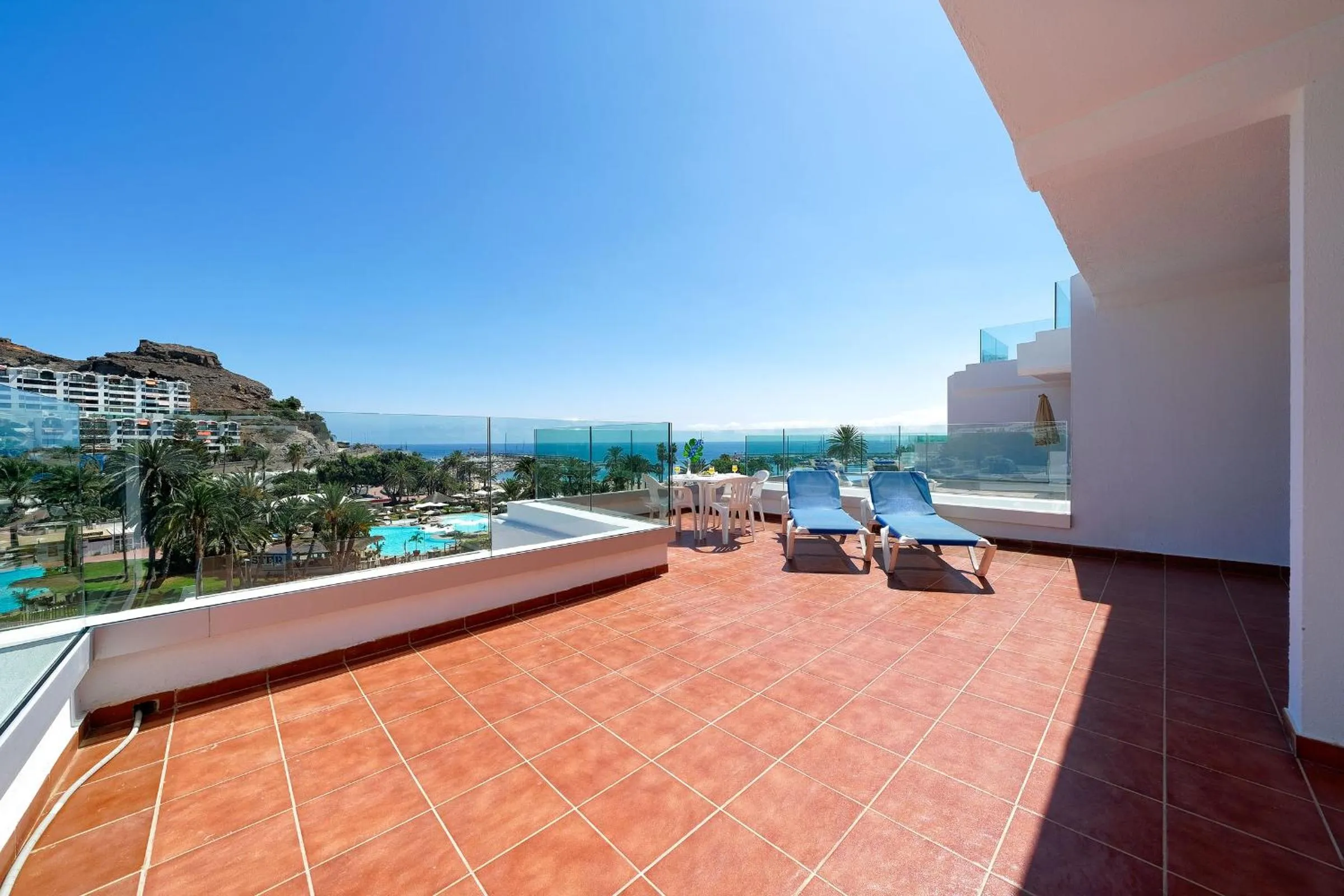 Balcony/Terrace in Apartamentos Río Piedras