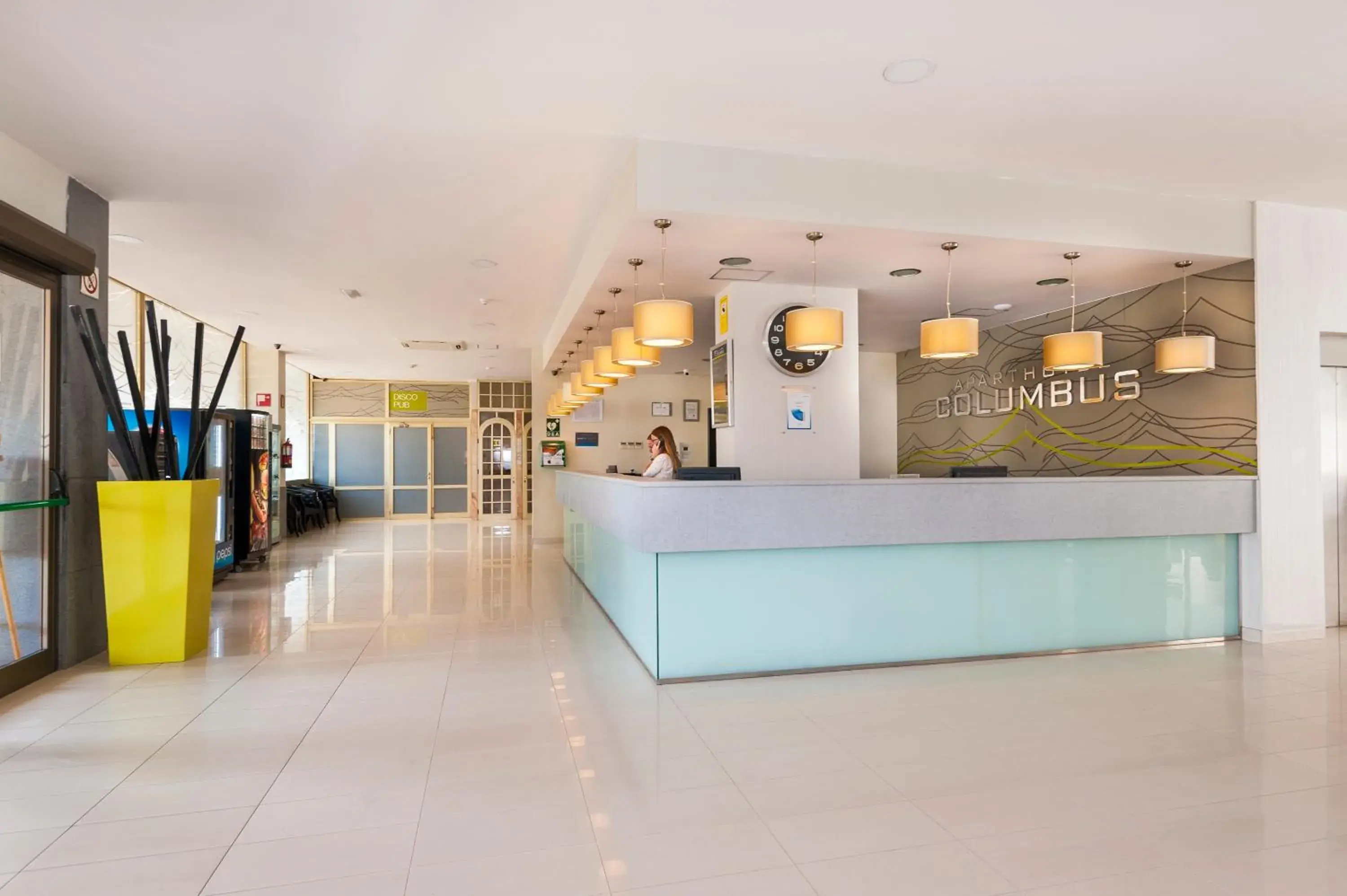 Lobby or reception in Kn Aparthotel Columbus Lobby or reception in Kn Aparthotel Columbus
