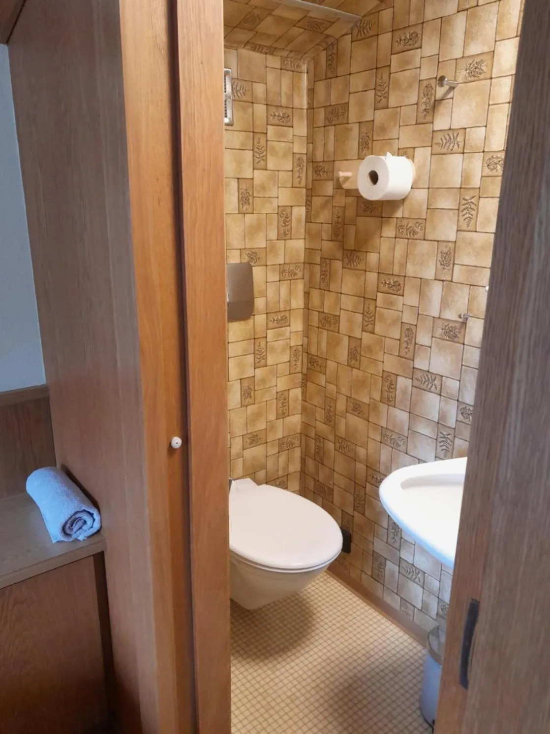 Shower in Pension zu Hause