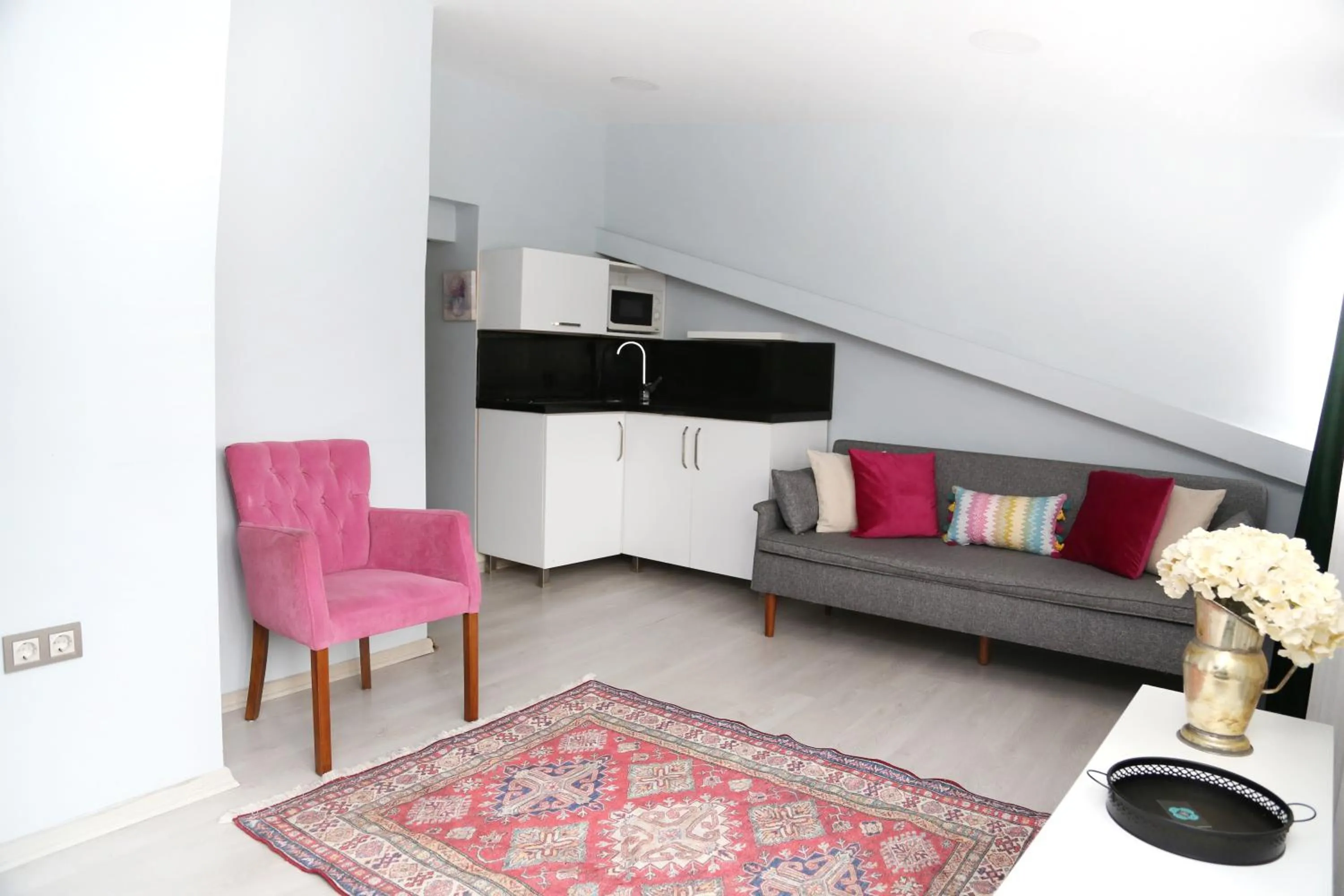 Seating area in Ditto Flats