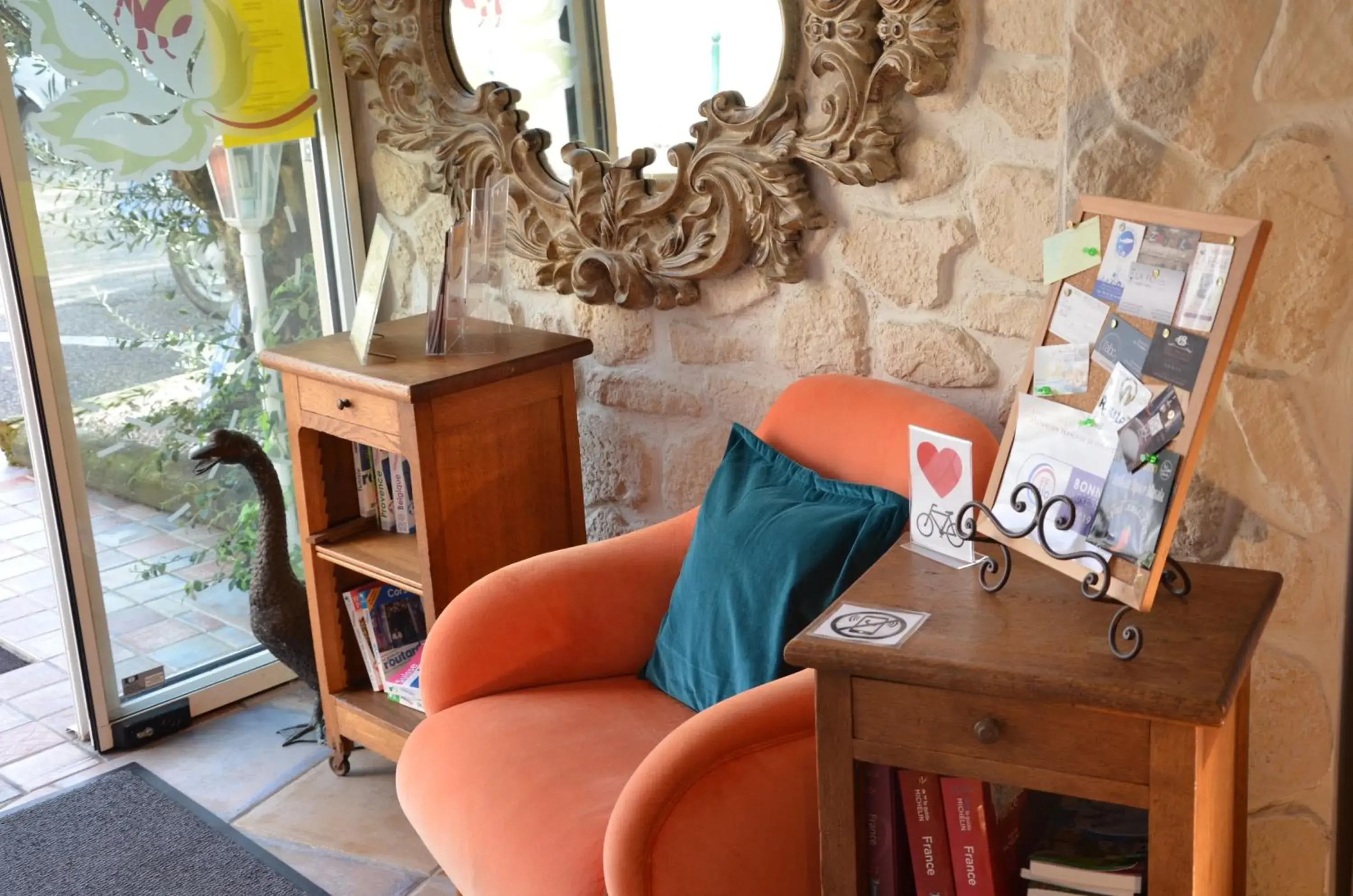 Lobby or reception in Logis Hôtel La Villa Boucicaut Lobby or reception in Logis Hôtel La Villa Boucicaut