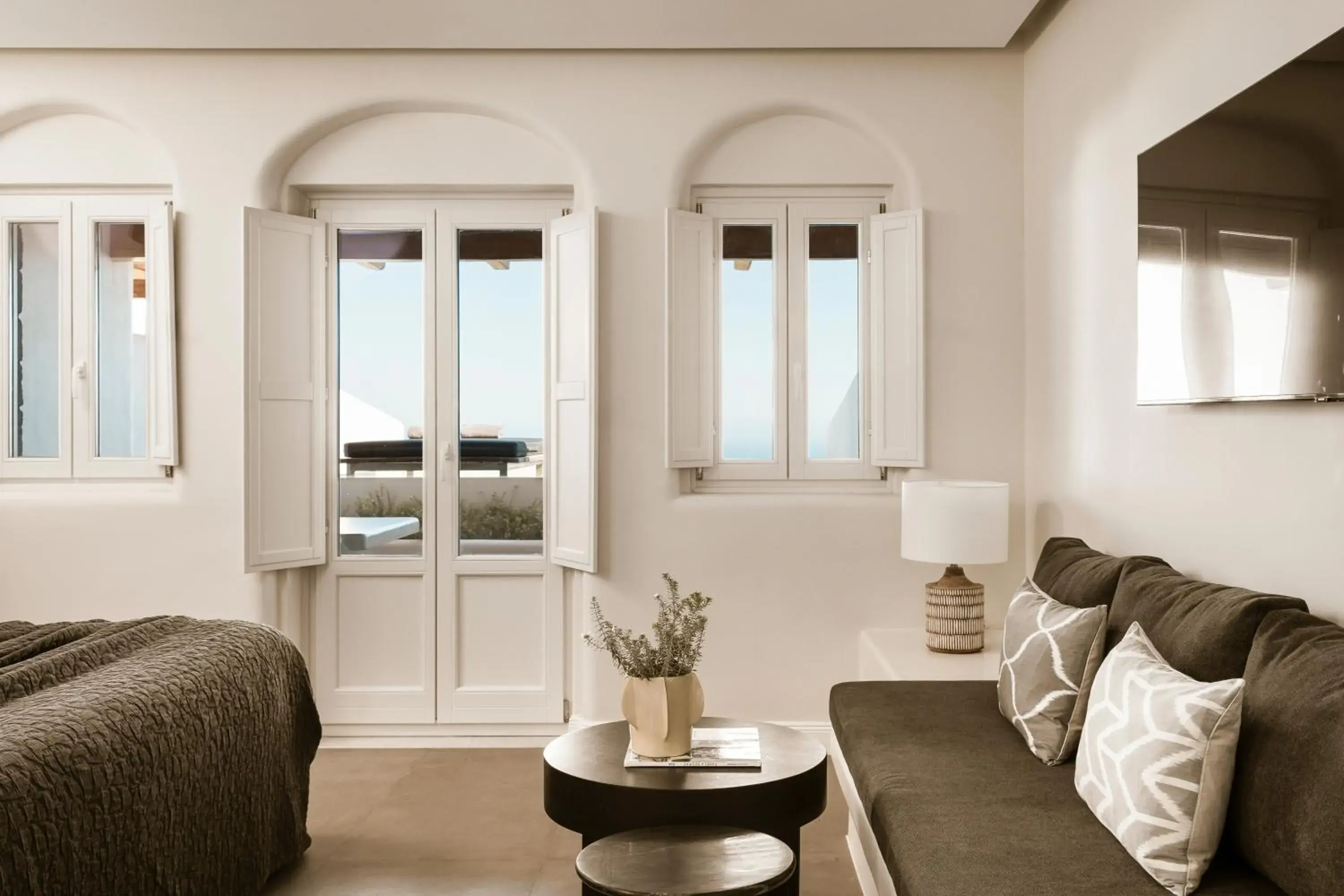 Bedroom in NĒRO Suites by NOMÉE Hospitality Group Bedroom in NĒRO Suites by NOMÉE Hospitality Group