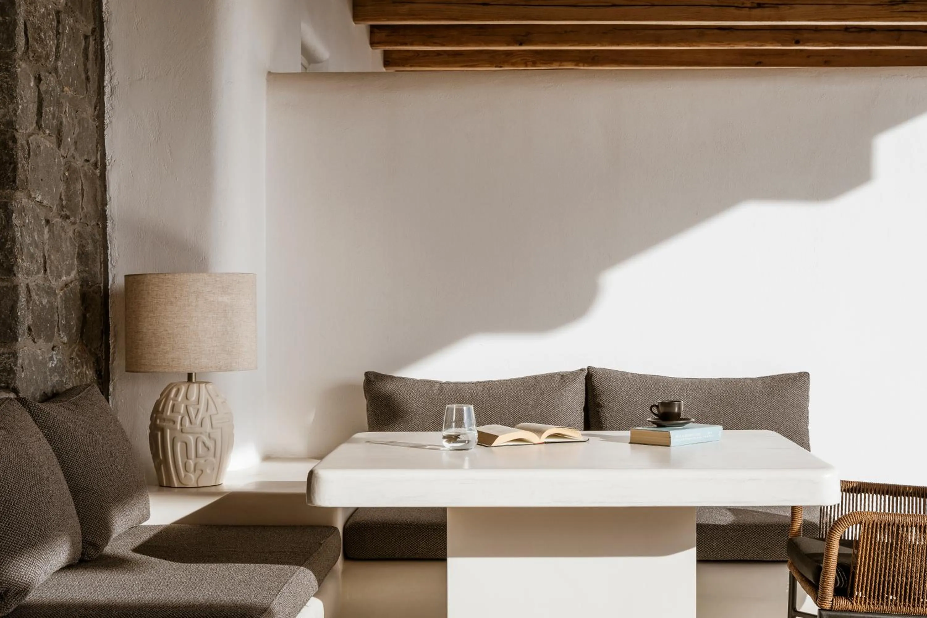 Patio in NĒRO Suites by NOMÉE Hospitality Group