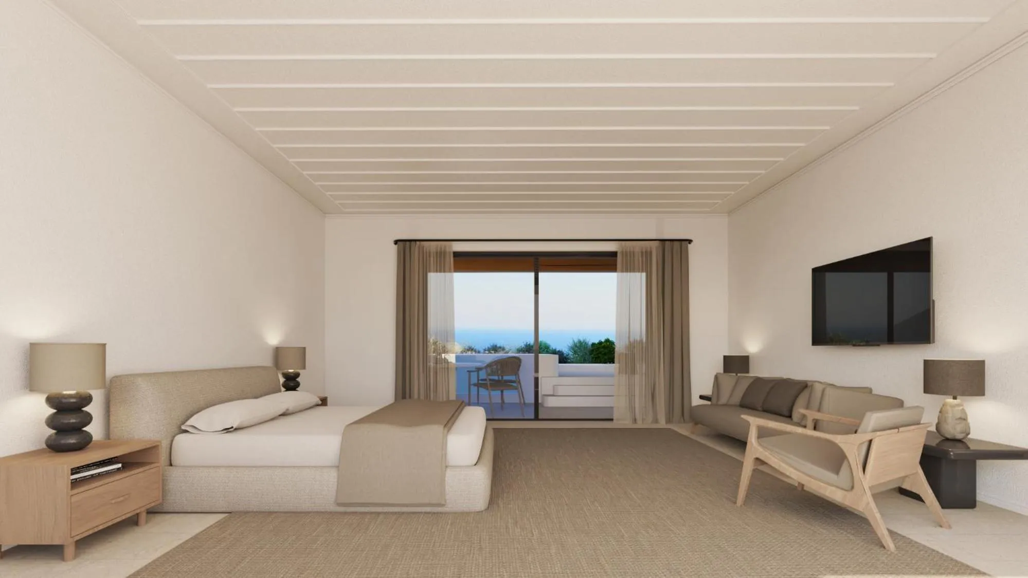 Bedroom, Bed in NĒRO Suites by NOMÉE Hospitality Group