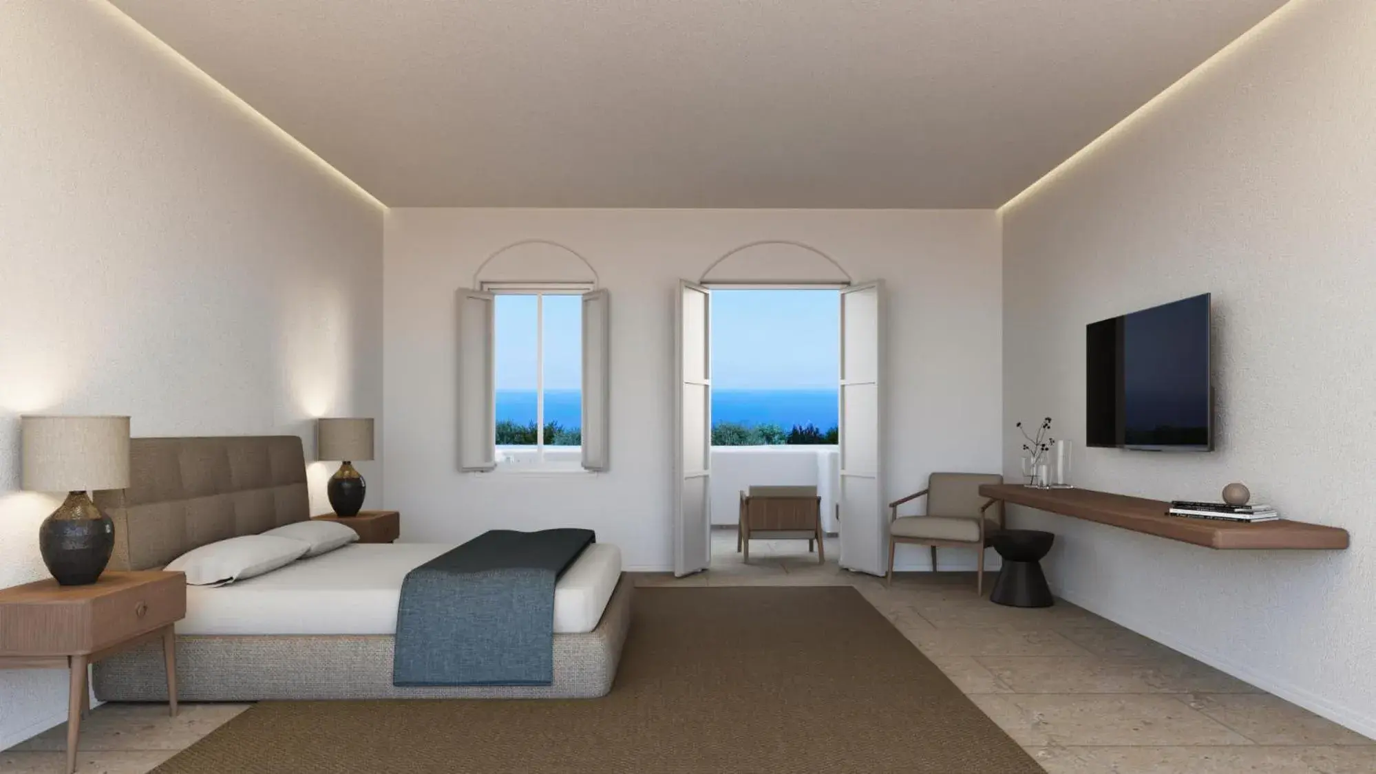 Premium Double with Sea View in NĒRO Suites by NOMÉE Hospitality Group Premium Double with Sea View in NĒRO Suites by NOMÉE Hospitality Group