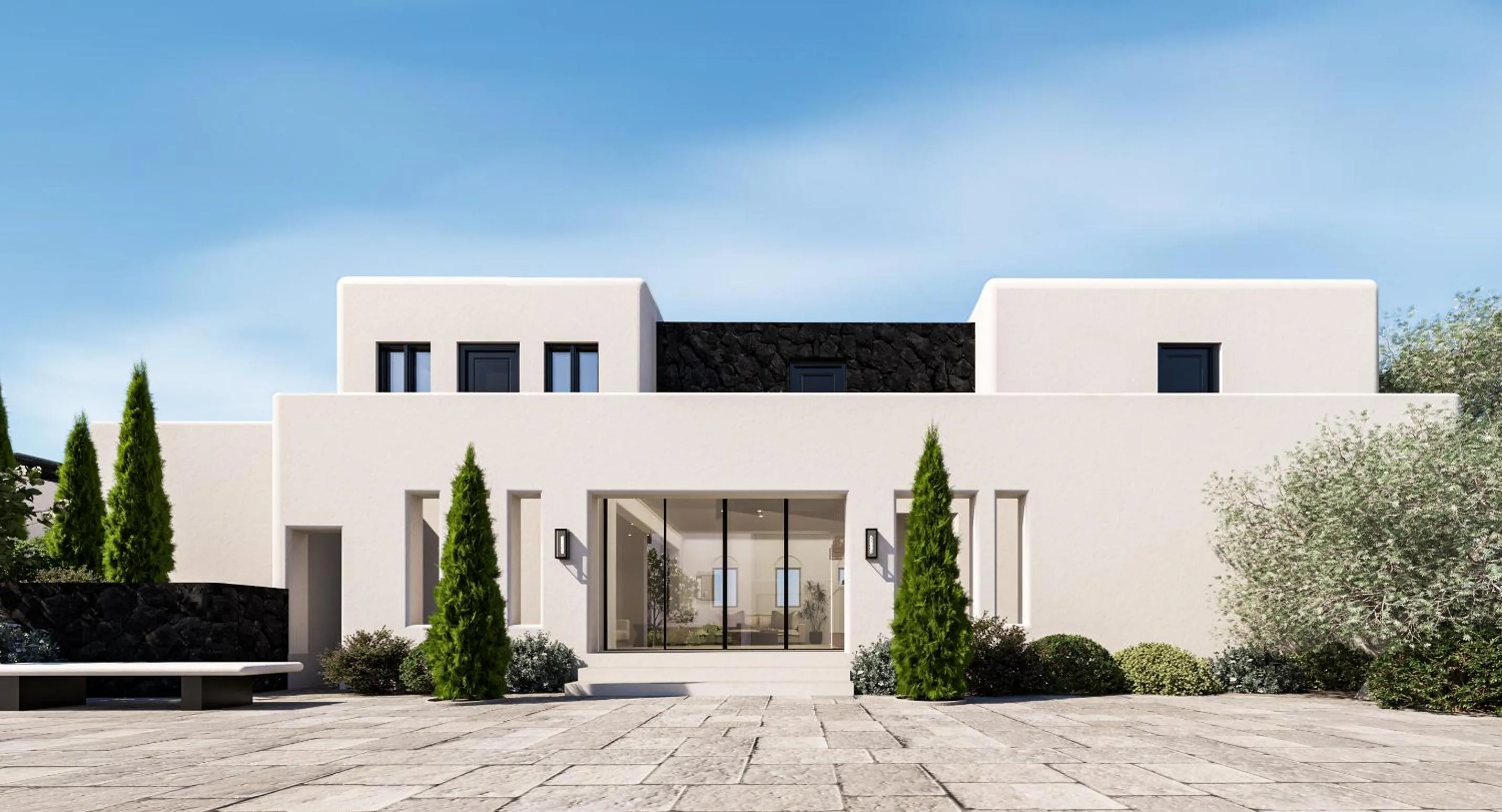 Property building in NĒRO Suites by NOMÉE Hospitality Group