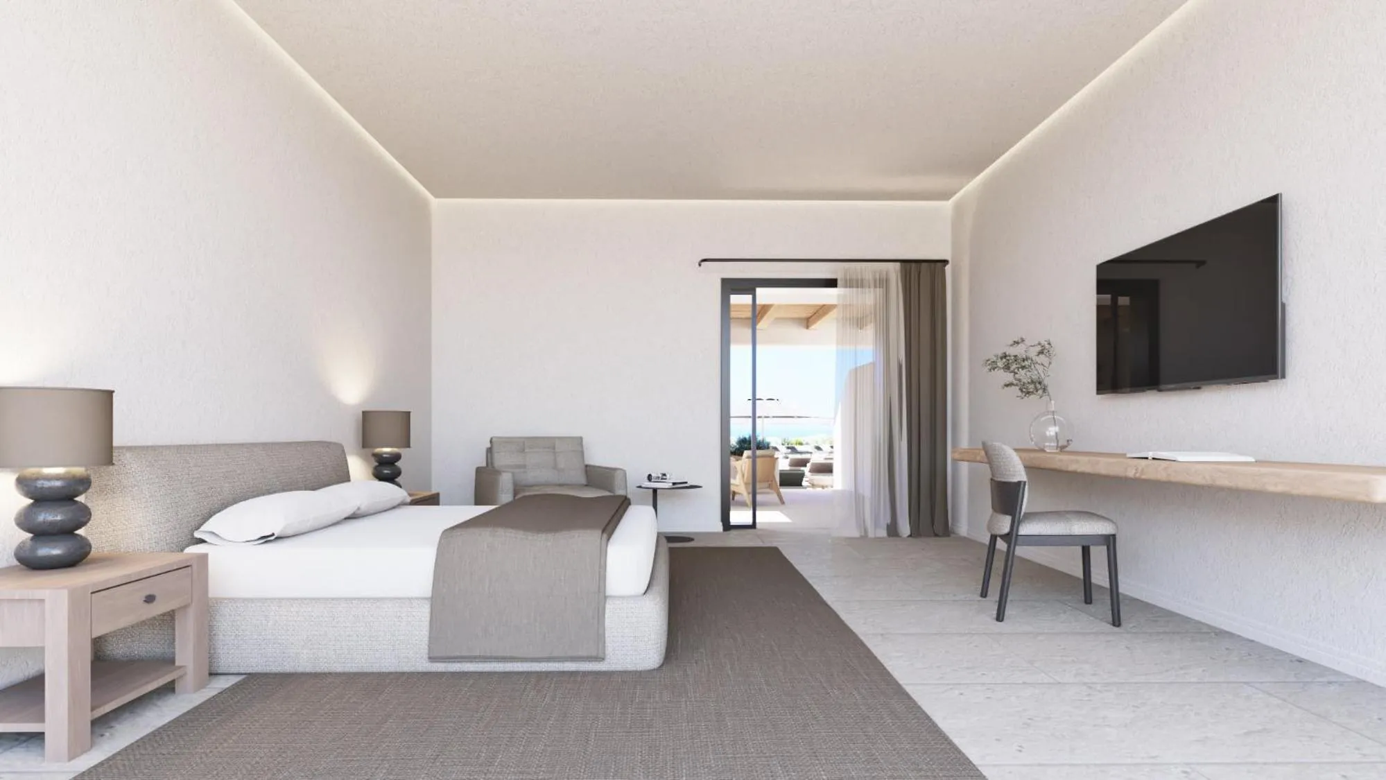Bedroom, Bed in NĒRO Suites by NOMÉE Hospitality Group