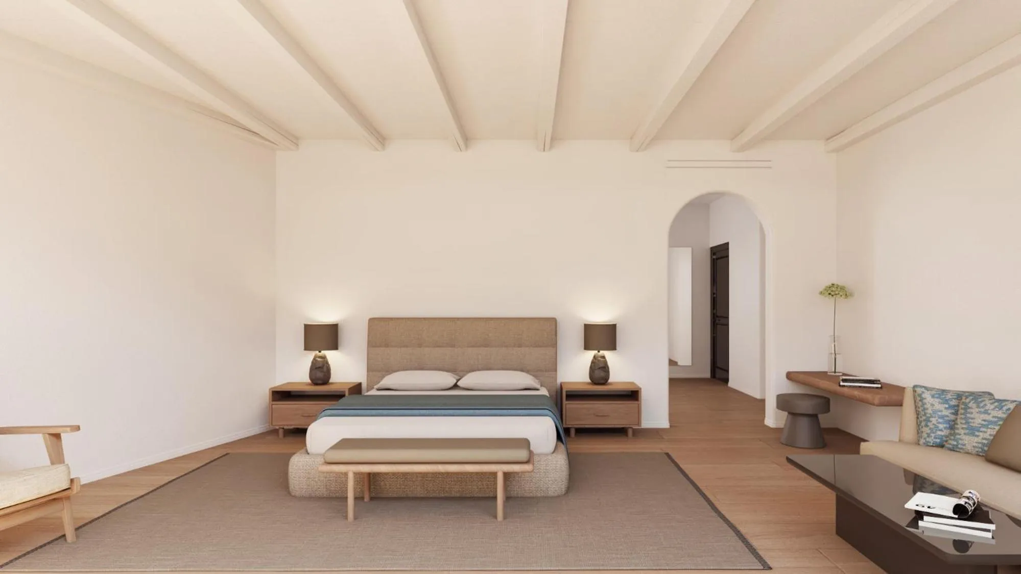 Bedroom, Bed in NĒRO Suites by NOMÉE Hospitality Group
