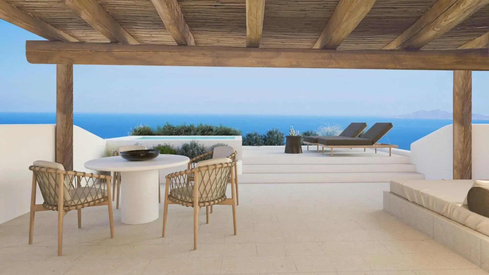 Under the Stars Suite with Sea View and Heated Plunge Pool in NĒRO Suites by NOMÉE Hospitality Group Under the Stars Suite with Sea View and Heated Plunge Pool in NĒRO Suites by NOMÉE Hospitality Group