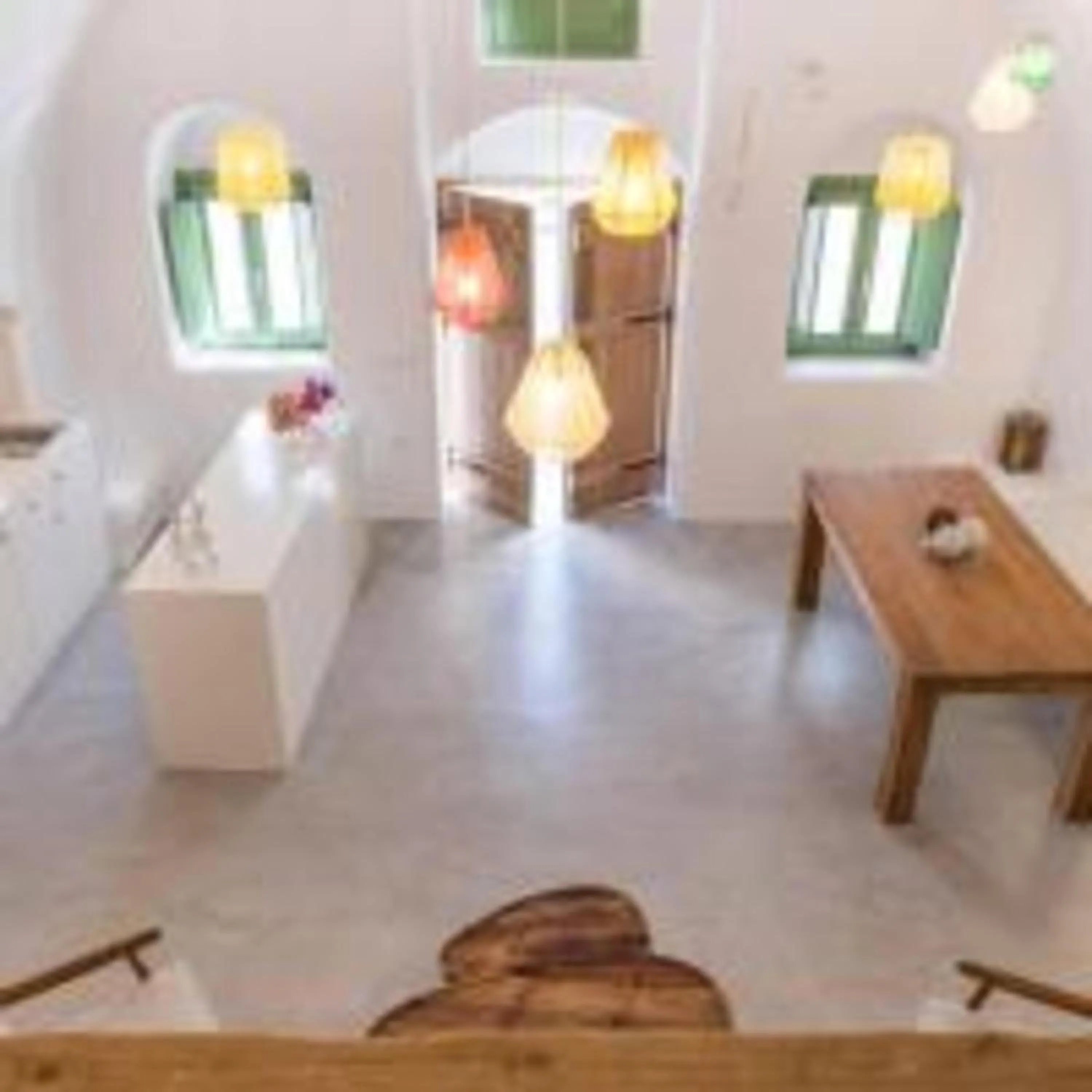 Living room in Ayoba Santorini