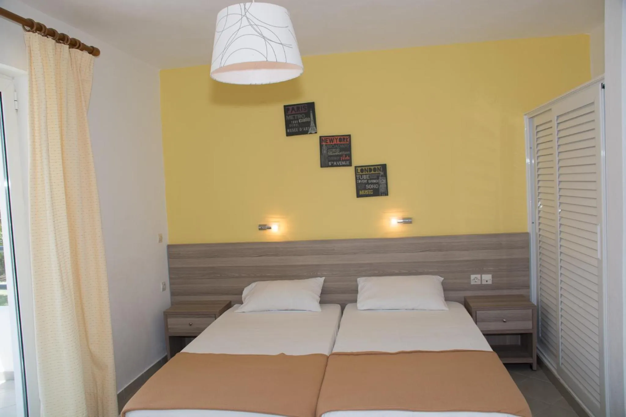 Bedroom in Cavos Beach House