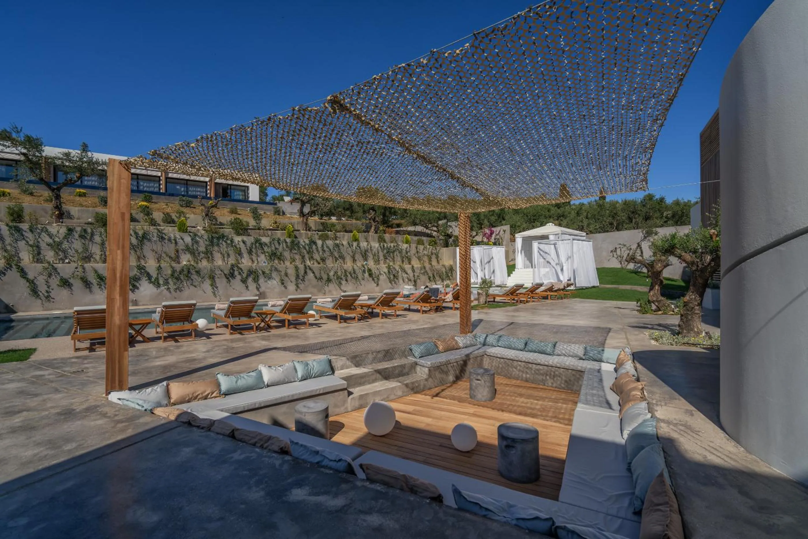 Patio in Zante Maris Suites - Adults Only