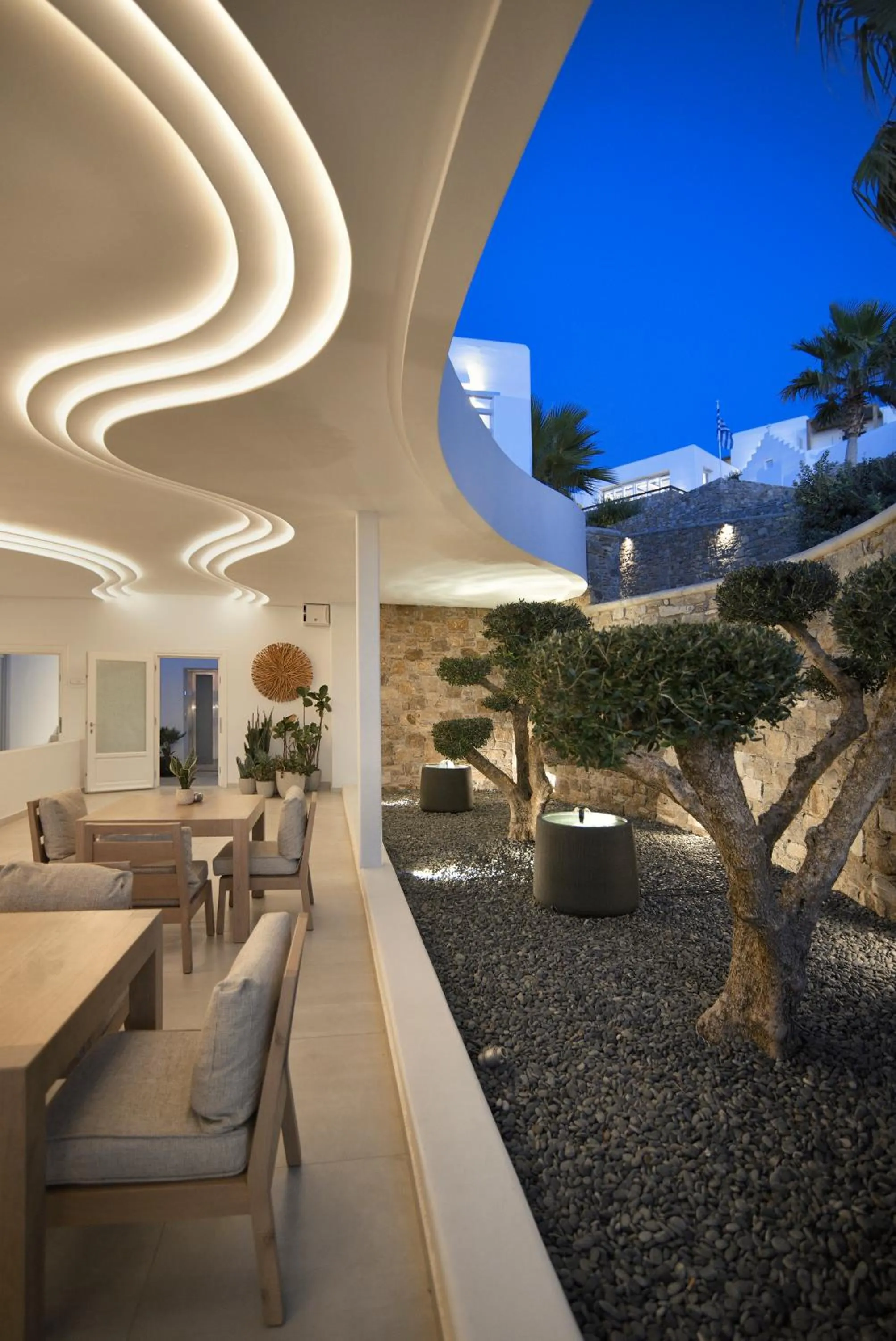 Decorative detail in Anax Resort and Spa