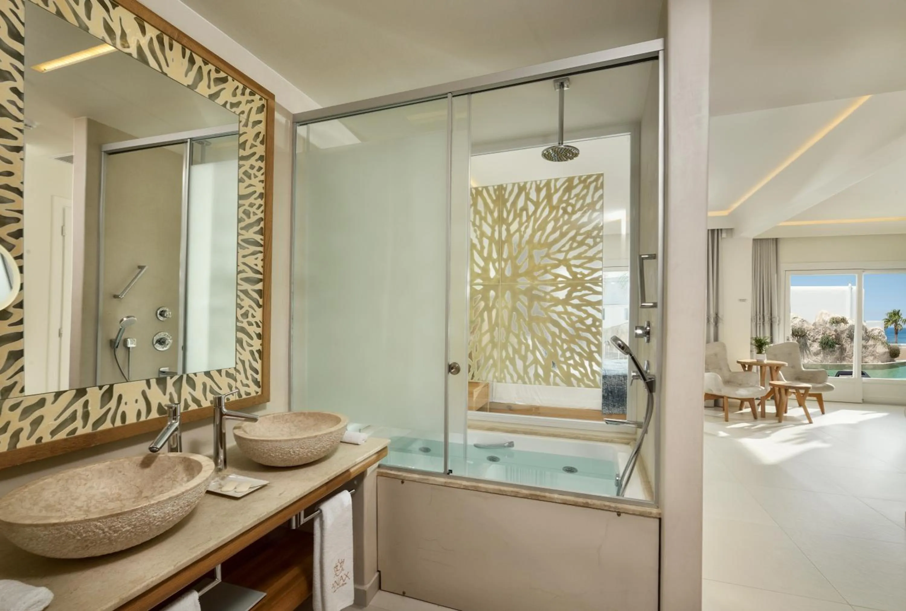 Bathroom in Anax Resort and Spa