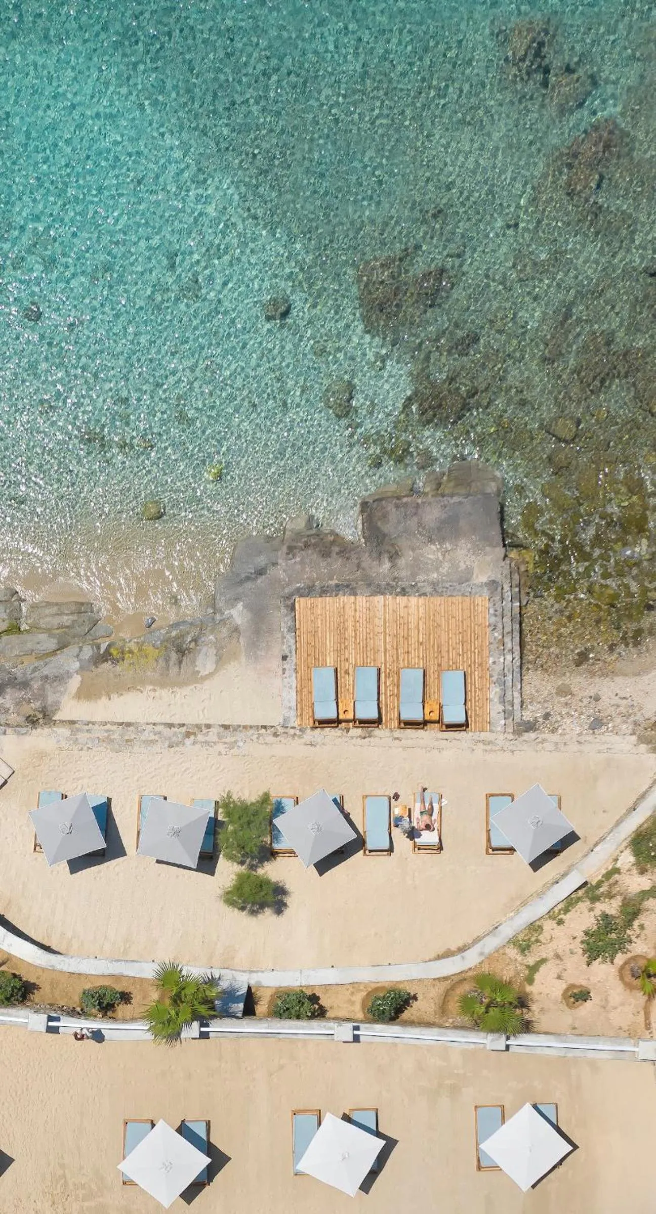 Beach in Anax Resort and Spa