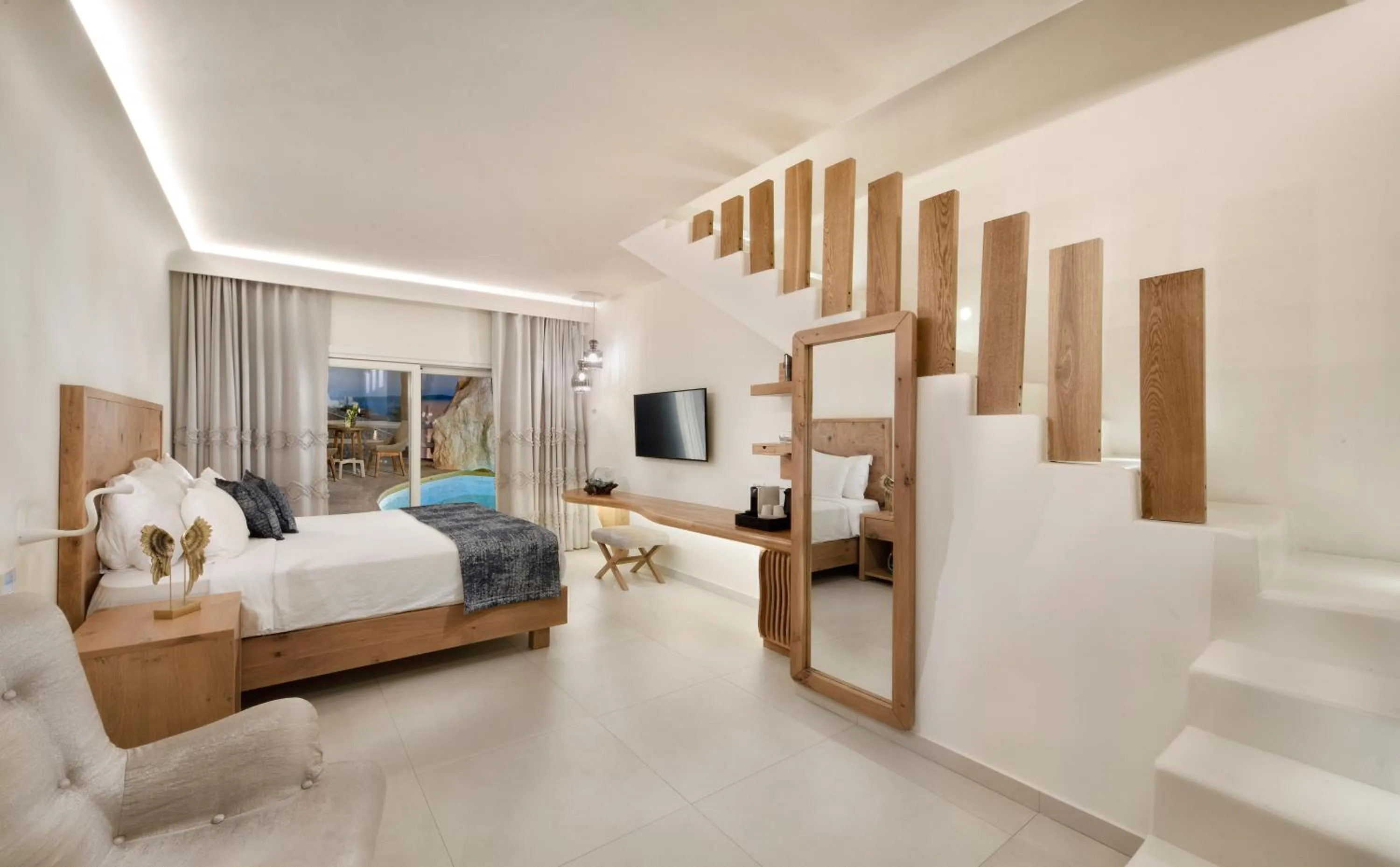 Bedroom, Bed in Anax Resort and Spa